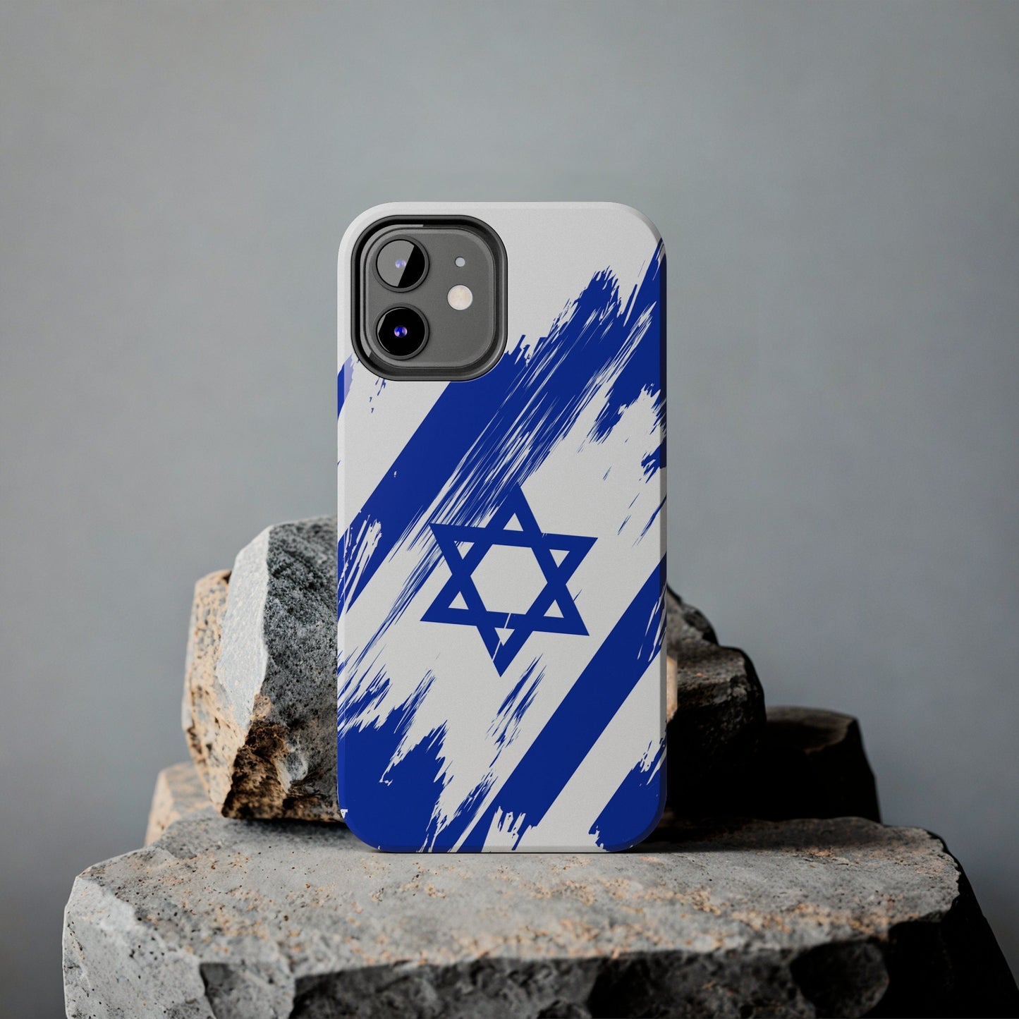 Israel Flag iPhone Case iPhone 15 14 13 12 Mini 11 XR Xs X 8 7 SE iPhone Pro Max , Iphone cover, Iphone Tough Case