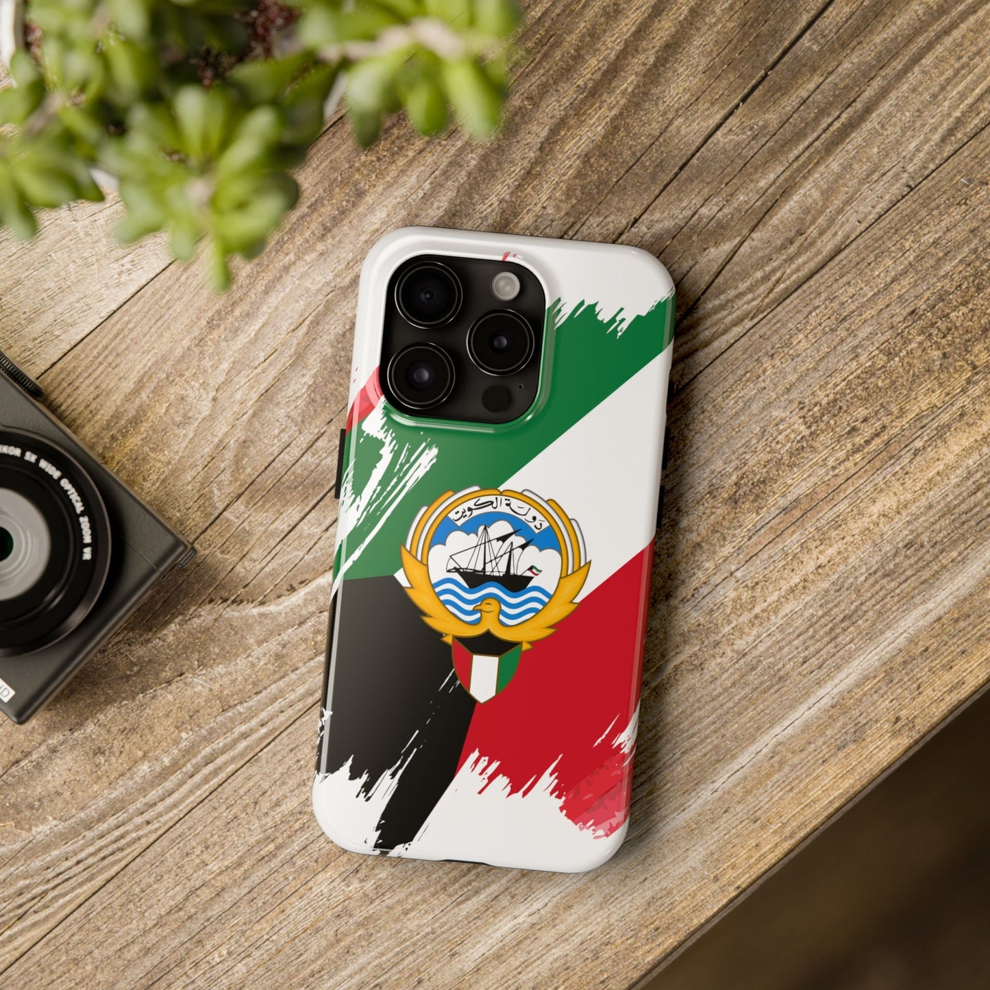 Kuwait Flag iPhone Case iPhone 15 14 13 12 Mini 11 XR Xs X 8 7 SE iPhone Pro Max , Iphone cover, Iphone Tough Case