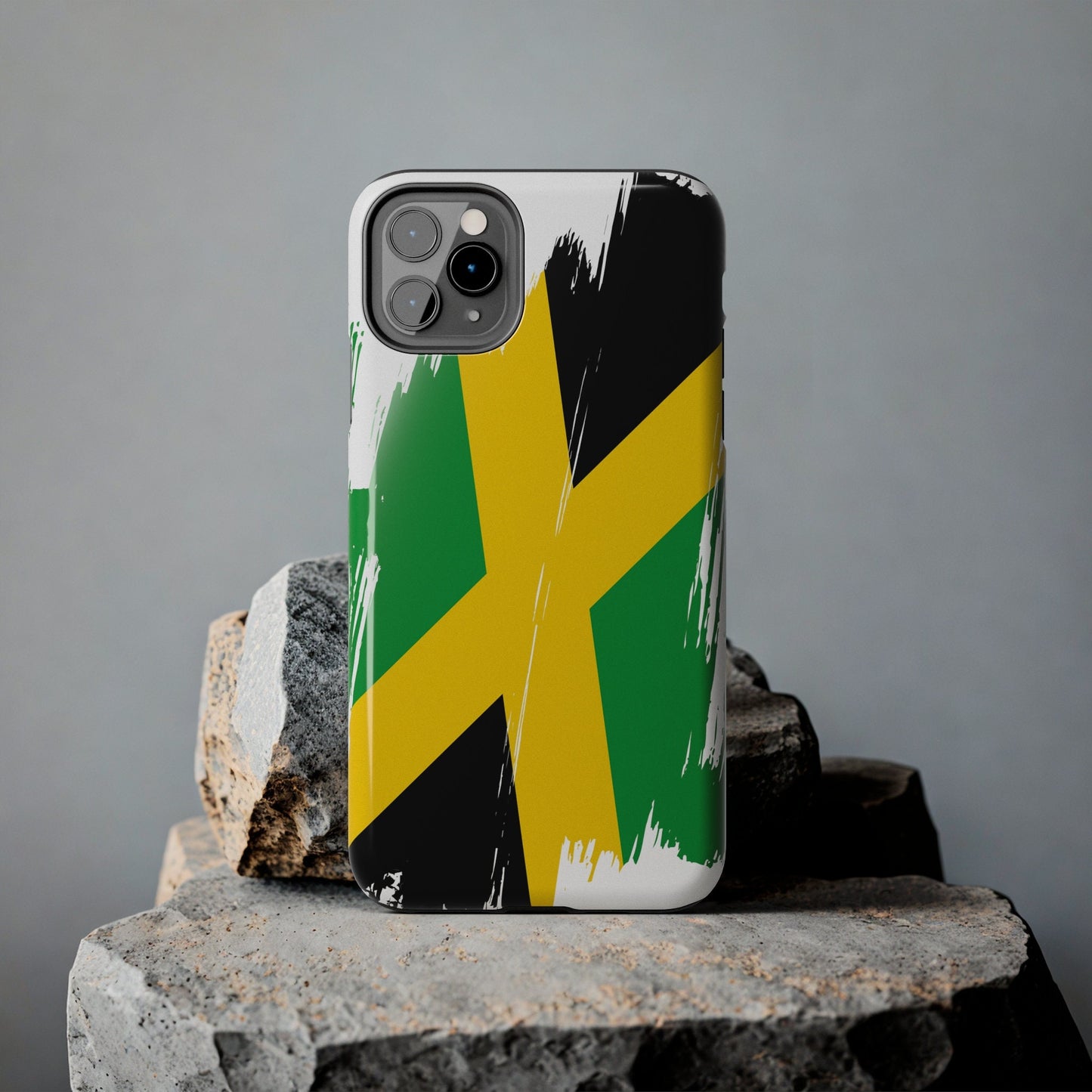 Jamaica Flag iPhone Case iPhone 15 14 13 12 Mini 11 XR Xs X 8 7 SE iPhone Pro Max , Iphone cover, Iphone Tough Case