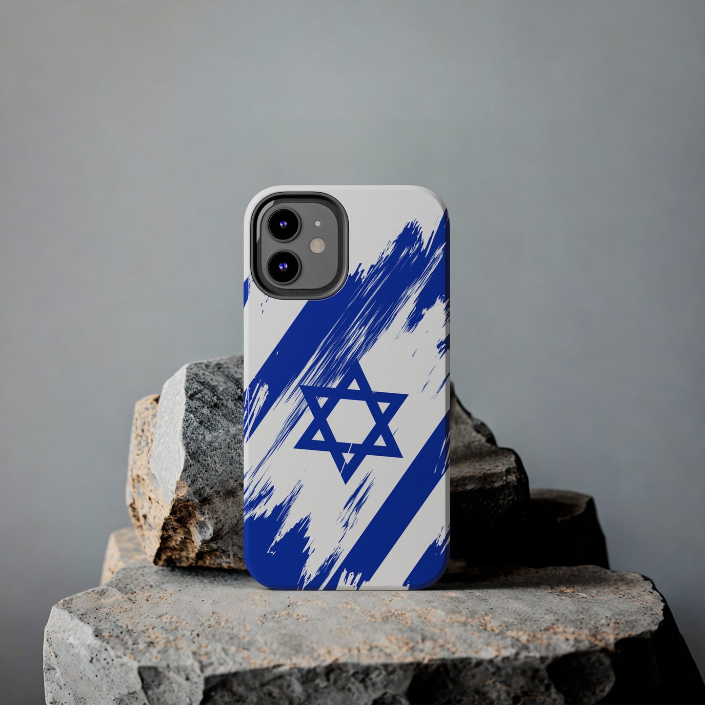 Israel Flag iPhone Case iPhone 15 14 13 12 Mini 11 XR Xs X 8 7 SE iPhone Pro Max , Iphone cover, Iphone Tough Case