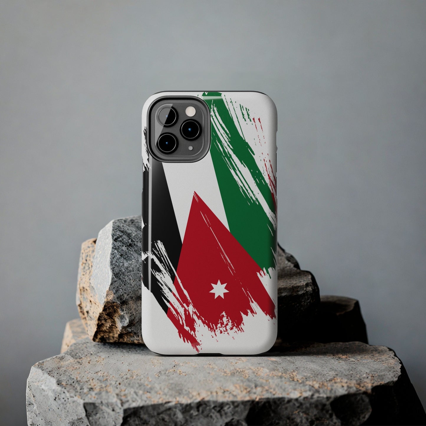 Jordan Flag iPhone Case iPhone 15 14 13 12 Mini 11 XR Xs X 8 7 SE iPhone Pro Max , Iphone cover, Iphone Tough Case