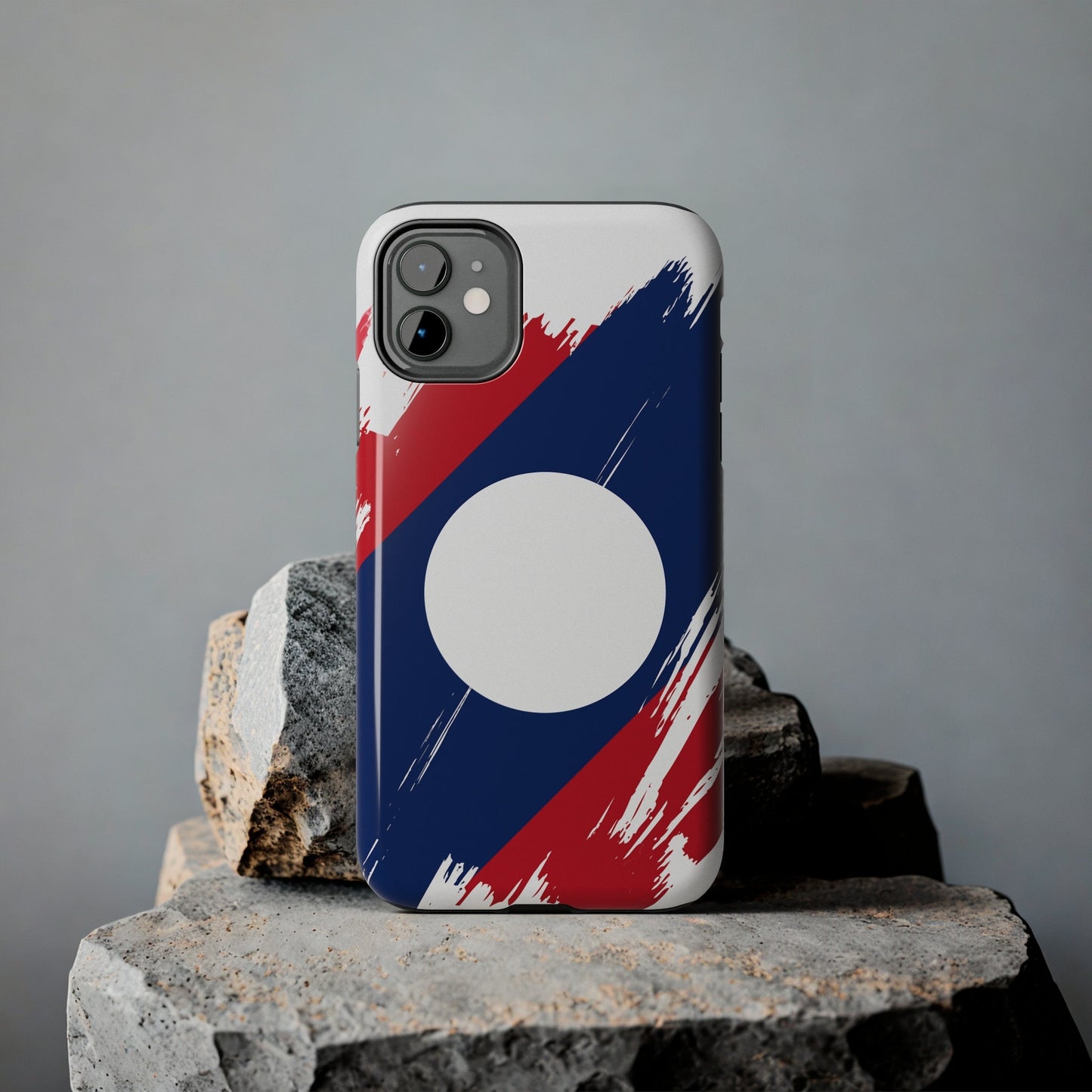 Laos Flag iPhone Case iPhone 15 14 13 12 Mini 11 XR Xs X 8 7 SE iPhone Pro Max , Iphone cover, Iphone Tough Case