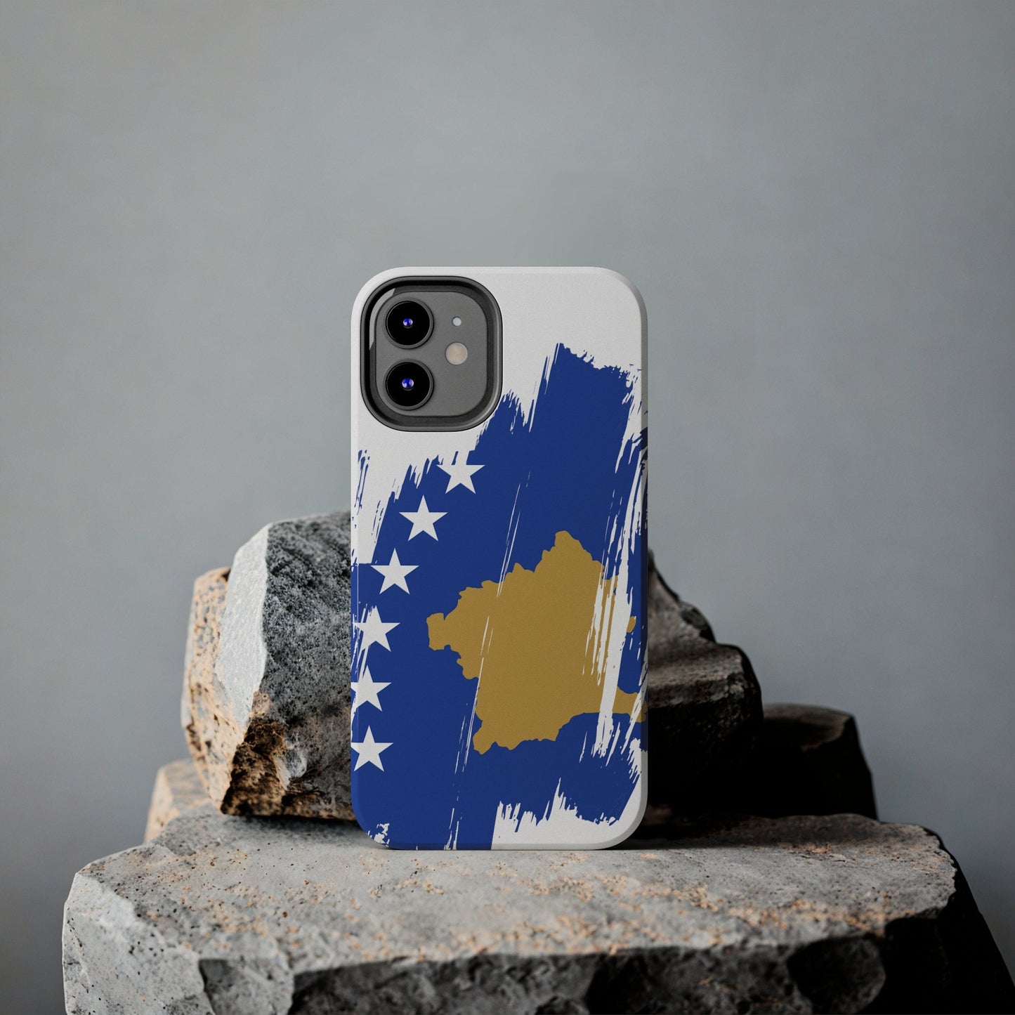 Kosovo Flag iPhone Case iPhone 15 14 13 12 Mini 11 XR Xs X 8 7 SE iPhone Pro Max , Iphone cover, Iphone Tough Case