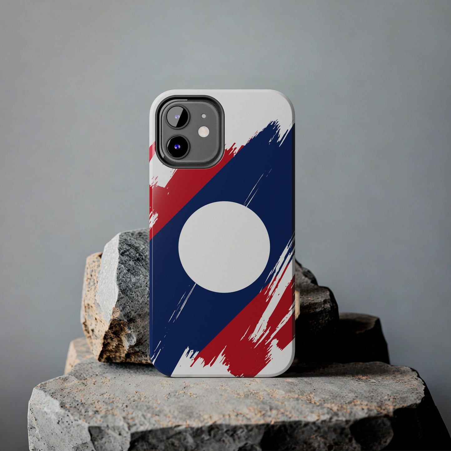Laos Flag iPhone Case iPhone 15 14 13 12 Mini 11 XR Xs X 8 7 SE iPhone Pro Max , Iphone cover, Iphone Tough Case