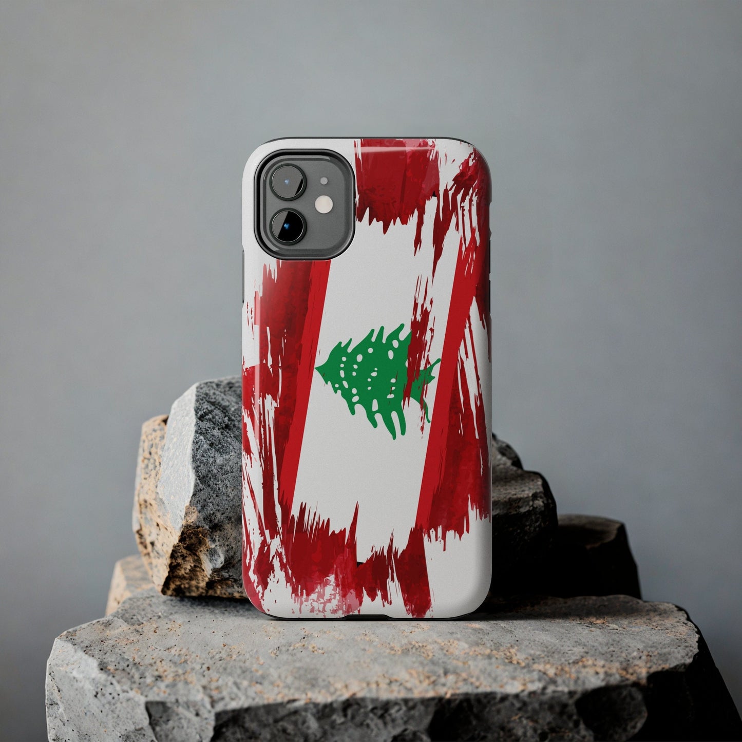 Lebanon Flag iPhone Case iPhone 15 14 13 12 Mini 11 XR Xs X 8 7 SE iPhone Pro Max , Iphone cover, Iphone Tough Case