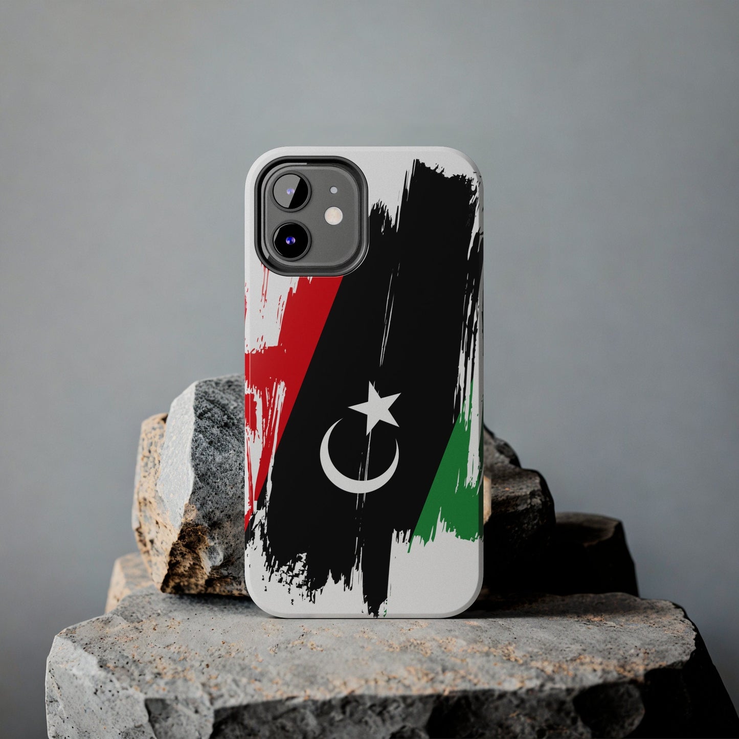 Libya Flag iPhone Case iPhone 15 14 13 12 Mini 11 XR Xs X 8 7 SE iPhone Pro Max , Iphone cover, Iphone Tough Case