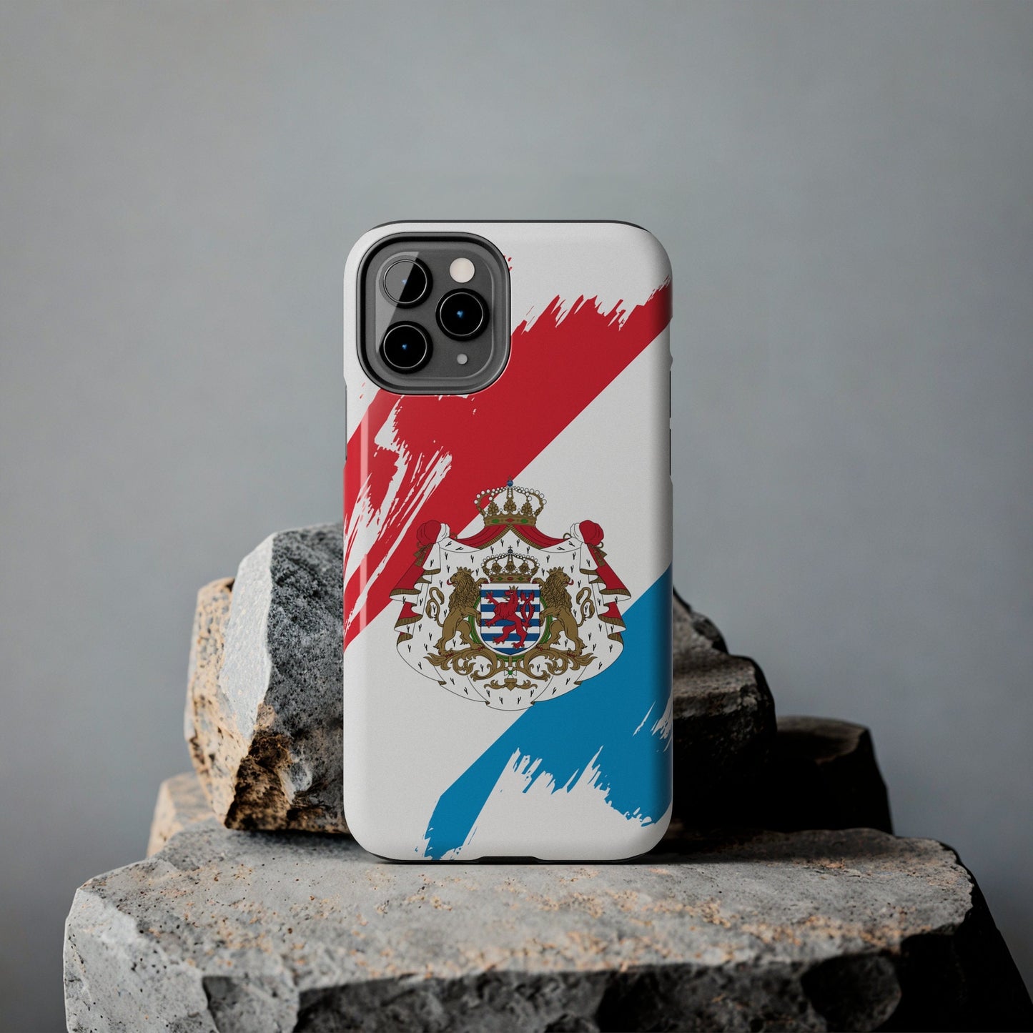 Luxembourg Flag iPhone Case iPhone 15 14 13 12 Mini 11 XR Xs X 8 7 SE iPhone Pro Max , Iphone cover, Iphone Tough Case