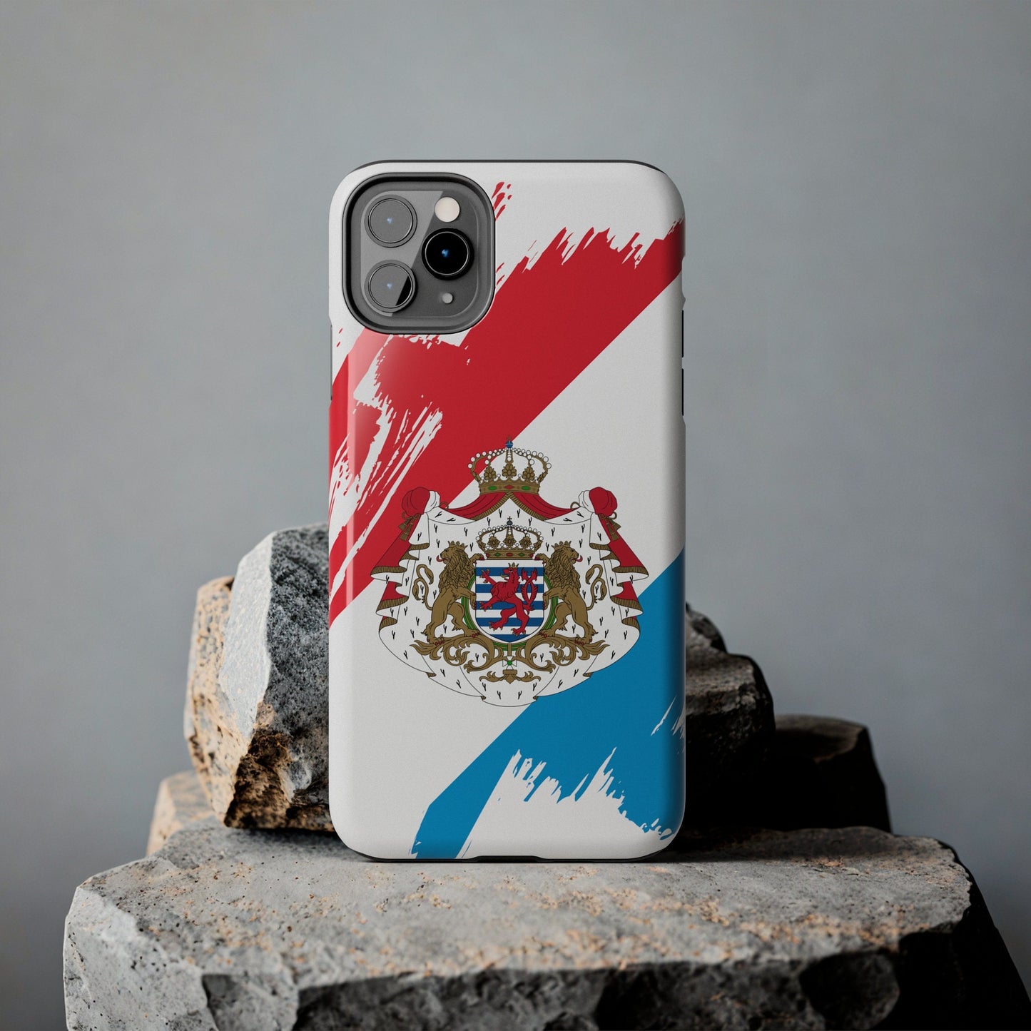 Luxembourg Flag iPhone Case iPhone 15 14 13 12 Mini 11 XR Xs X 8 7 SE iPhone Pro Max , Iphone cover, Iphone Tough Case