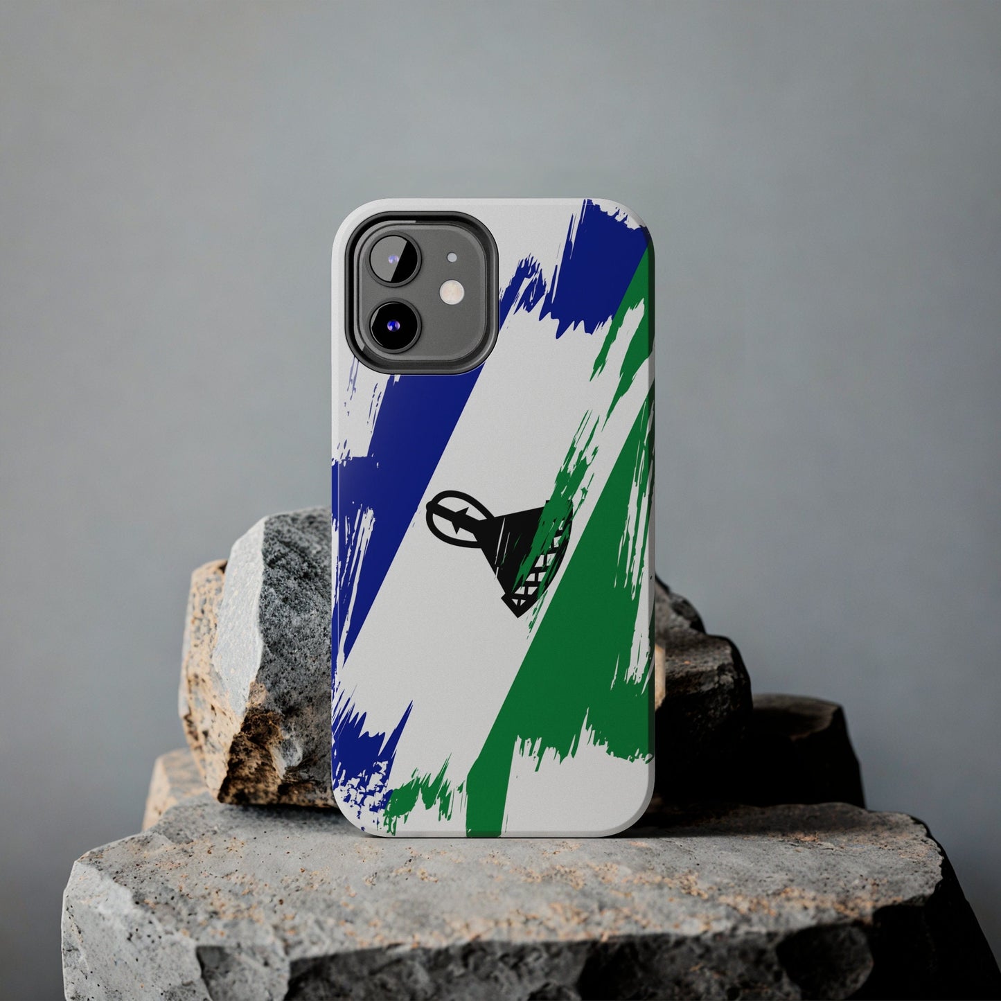 Lesotho Flag iPhone Case iPhone 15 14 13 12 Mini 11 XR Xs X 8 7 SE iPhone Pro Max , Iphone cover, Iphone Tough Case
