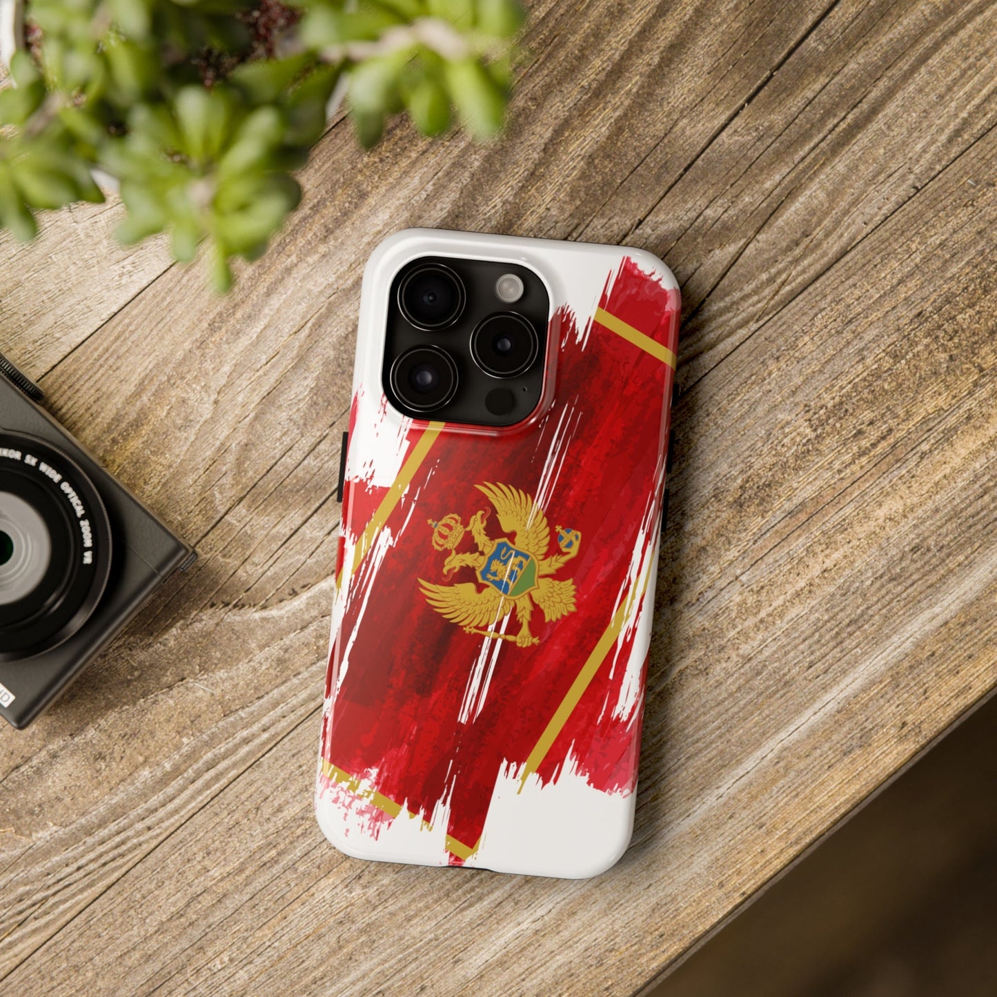 Montenegro Flag iPhone Case iPhone 15 14 13 12 Mini 11 XR Xs X 8 7 SE iPhone Pro Max , Iphone cover, Iphone Tough Case