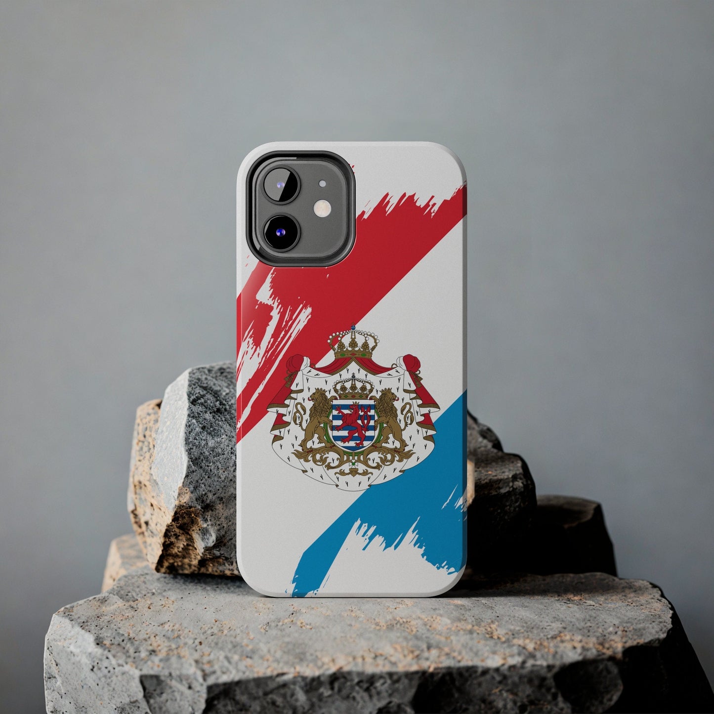 Luxembourg Flag iPhone Case iPhone 15 14 13 12 Mini 11 XR Xs X 8 7 SE iPhone Pro Max , Iphone cover, Iphone Tough Case