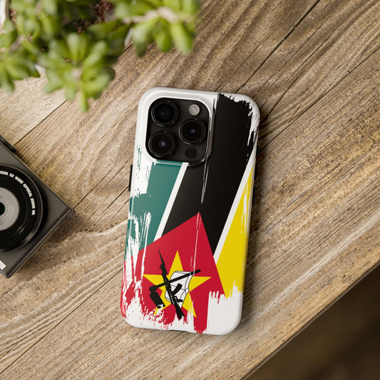 Mozambique Flag iPhone Case iPhone 15 14 13 12 Mini 11 XR Xs X 8 7 SE iPhone Pro Max , Iphone cover, Iphone Tough Case