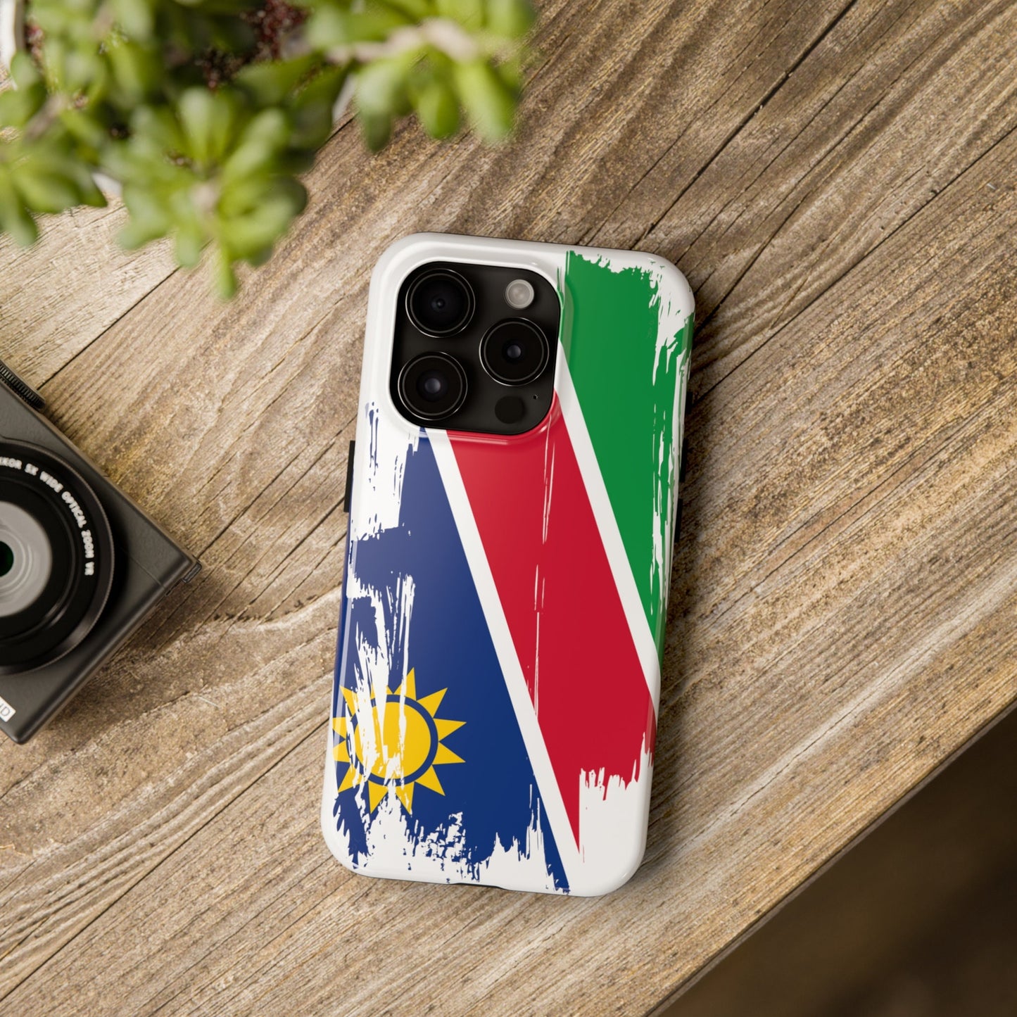 Namibia Flag iPhone Case iPhone 15 14 13 12 Mini 11 XR Xs X 8 7 SE iPhone Pro Max , Iphone cover, Iphone Tough Case