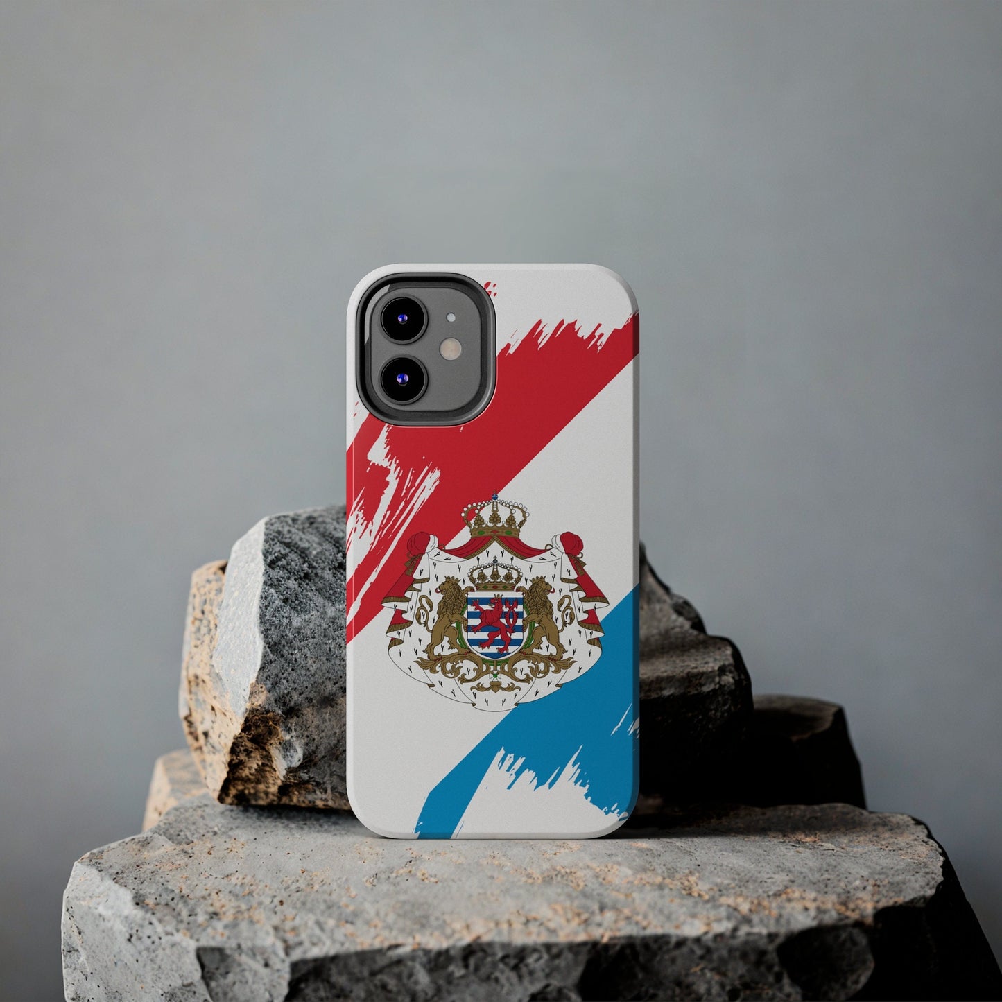 Luxembourg Flag iPhone Case iPhone 15 14 13 12 Mini 11 XR Xs X 8 7 SE iPhone Pro Max , Iphone cover, Iphone Tough Case