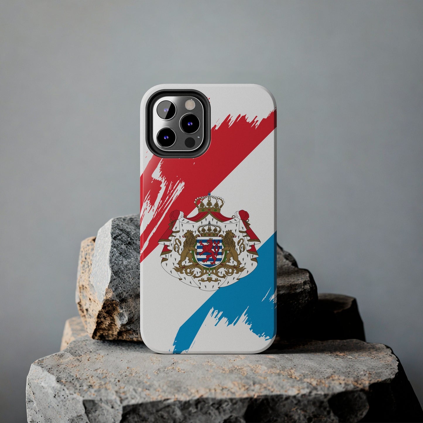 Luxembourg Flag iPhone Case iPhone 15 14 13 12 Mini 11 XR Xs X 8 7 SE iPhone Pro Max , Iphone cover, Iphone Tough Case
