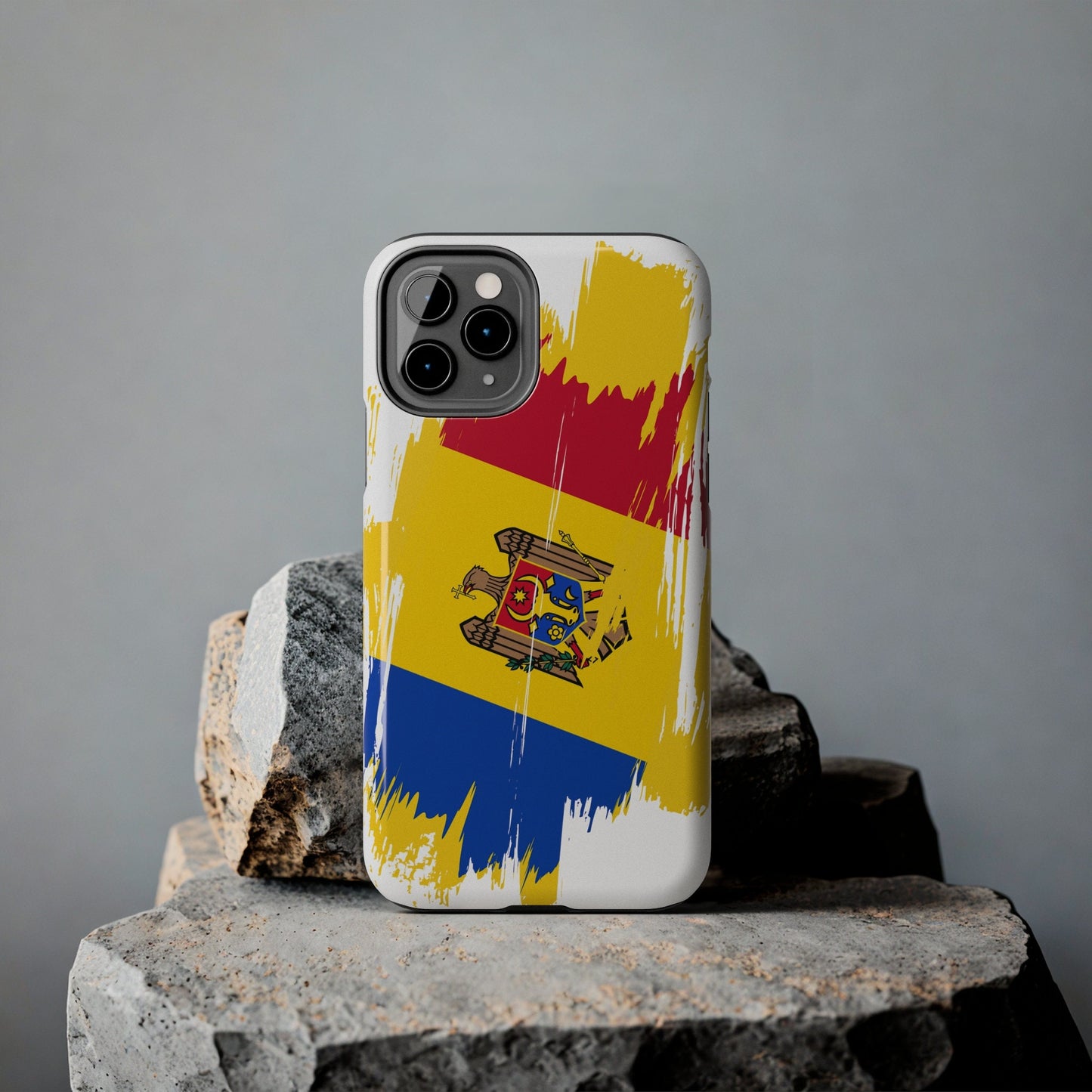 Moldova Flag iPhone Case iPhone 15 14 13 12 Mini 11 XR Xs X 8 7 SE iPhone Pro Max , Iphone cover, Iphone Tough Case