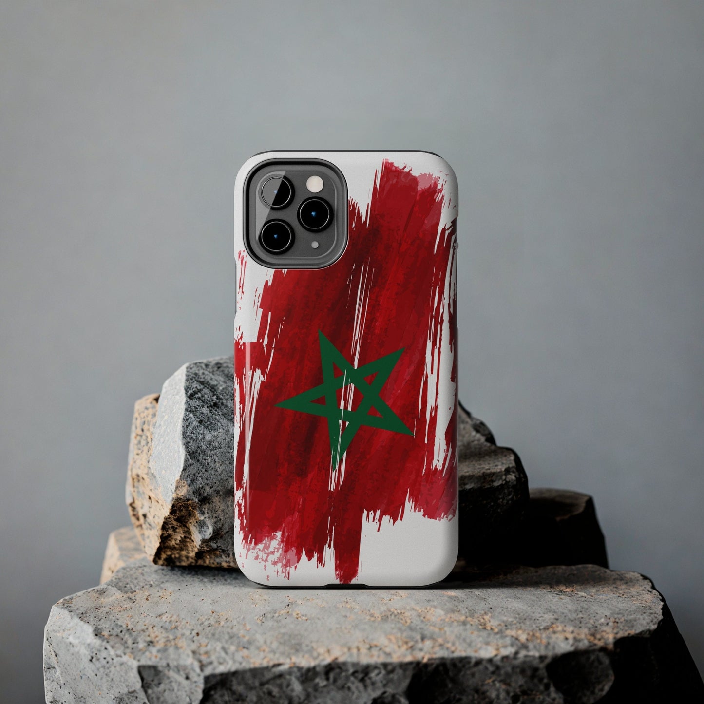 Morocco Flag iPhone Case iPhone 15 14 13 12 Mini 11 XR Xs X 8 7 SE iPhone Pro Max , Iphone cover, Iphone Tough Case