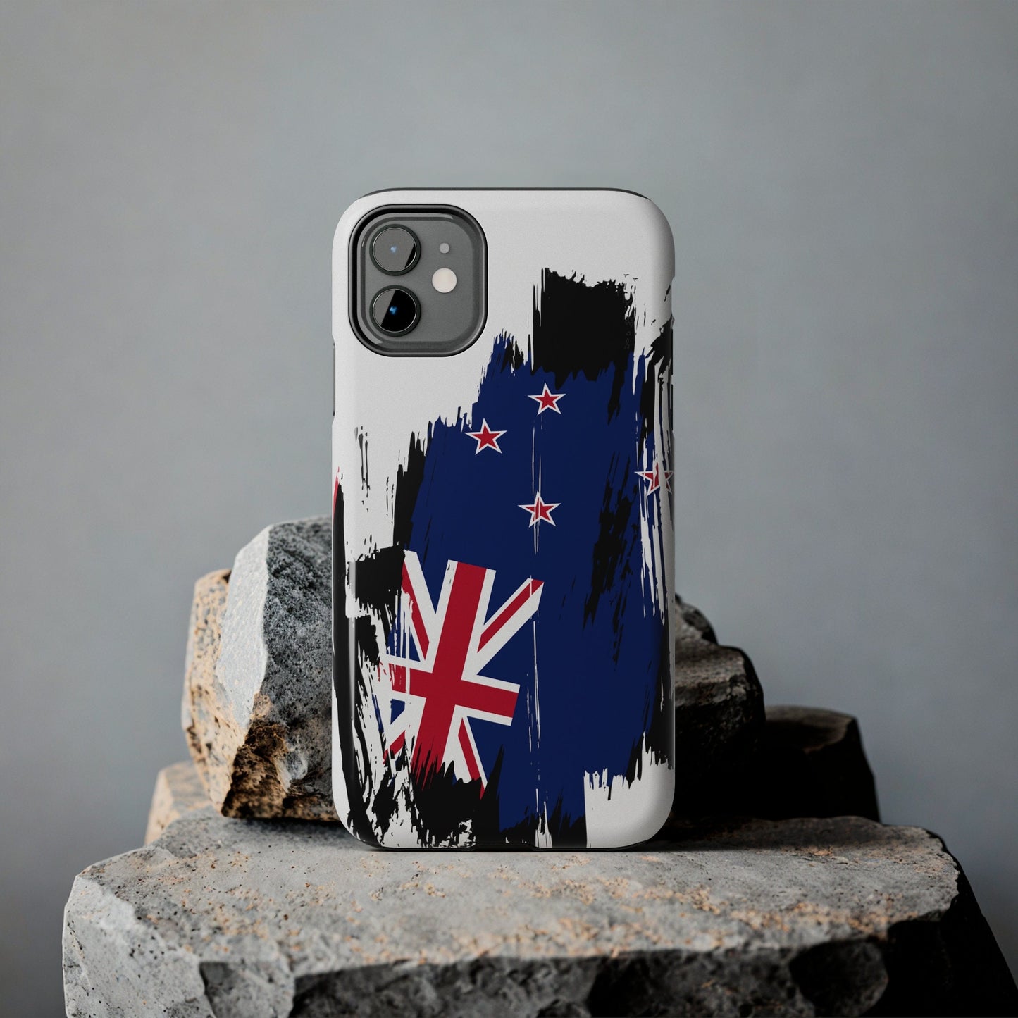 New Zealand Flag iPhone Case iPhone 15 14 13 12 Mini 11 XR Xs X 8 7 SE iPhone Pro Max , Iphone cover, Iphone Tough Case