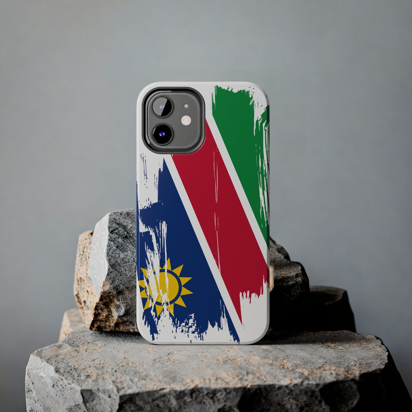 Namibia Flag iPhone Case iPhone 15 14 13 12 Mini 11 XR Xs X 8 7 SE iPhone Pro Max , Iphone cover, Iphone Tough Case