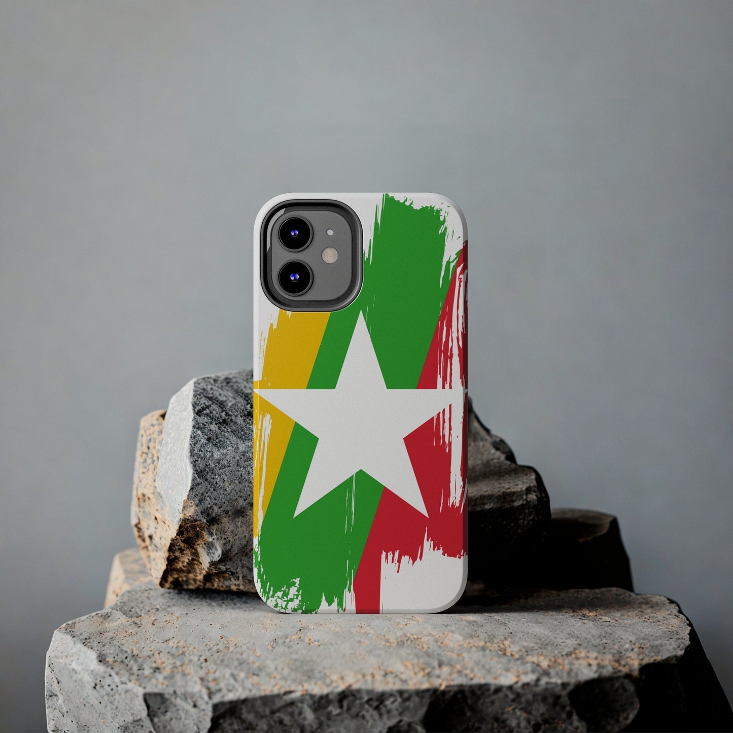 Myanmar  Flag iPhone Case iPhone 15 14 13 12 Mini 11 XR Xs X 8 7 SE iPhone Pro Max , Iphone cover, Iphone Tough Case