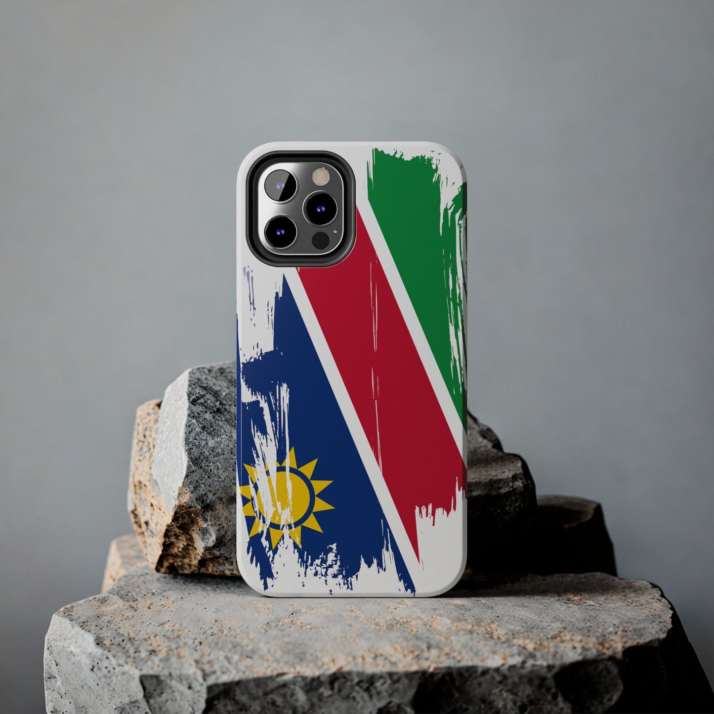 Namibia Flag iPhone Case iPhone 15 14 13 12 Mini 11 XR Xs X 8 7 SE iPhone Pro Max , Iphone cover, Iphone Tough Case