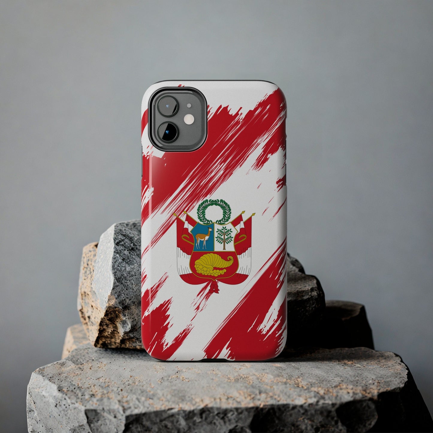 Peru Flag iPhone Case iPhone 15 14 13 12 Mini 11 XR Xs X 8 7 SE iPhone Pro Max , Iphone cover, Iphone Tough Case