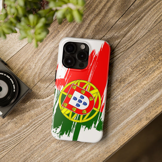 Portugal Flag iPhone Case iPhone 15 14 13 12 Mini 11 XR Xs X 8 7 SE iPhone Pro Max , Iphone cover, Iphone Tough Case