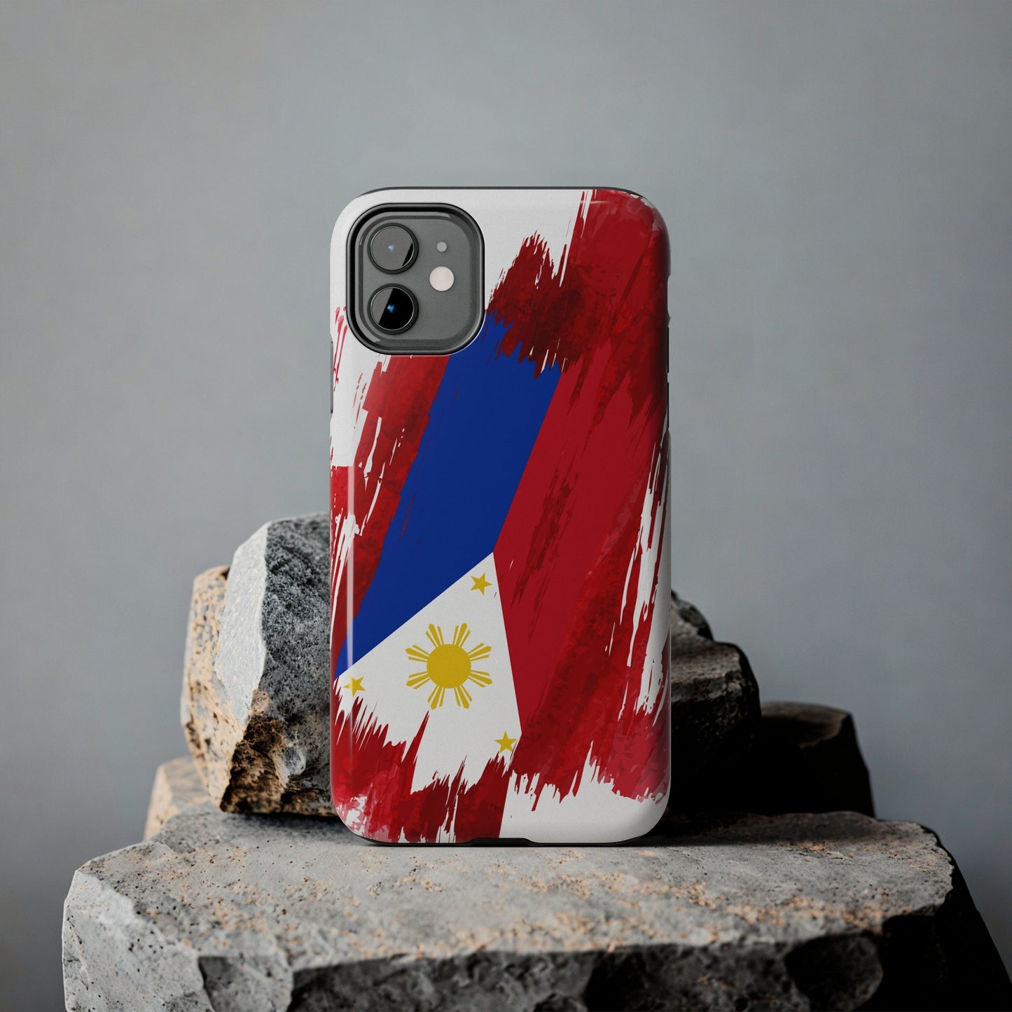 Philippines Flag iPhone Case iPhone 15 14 13 12 Mini 11 XR Xs X 8 7 SE iPhone Pro Max , Iphone cover, Iphone Tough Case