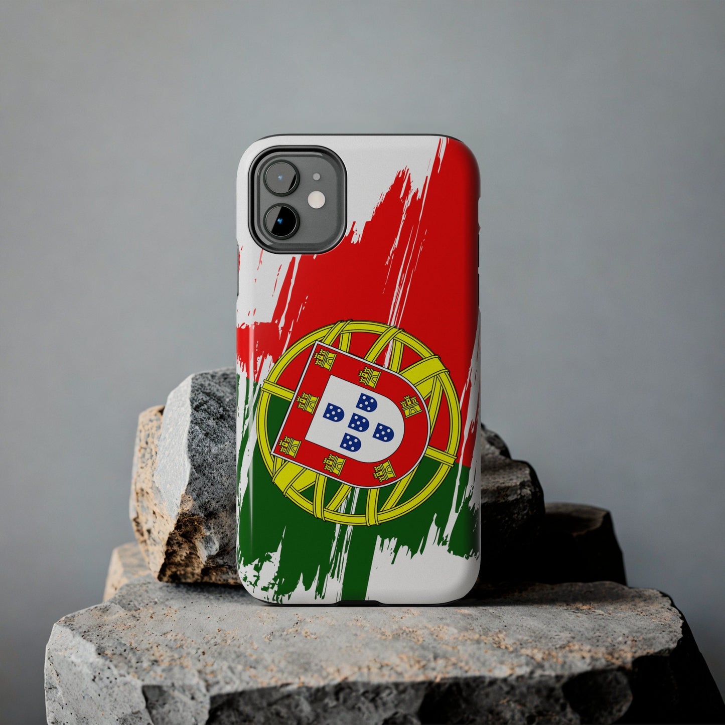 Portugal Flag iPhone Case iPhone 15 14 13 12 Mini 11 XR Xs X 8 7 SE iPhone Pro Max , Iphone cover, Iphone Tough Case