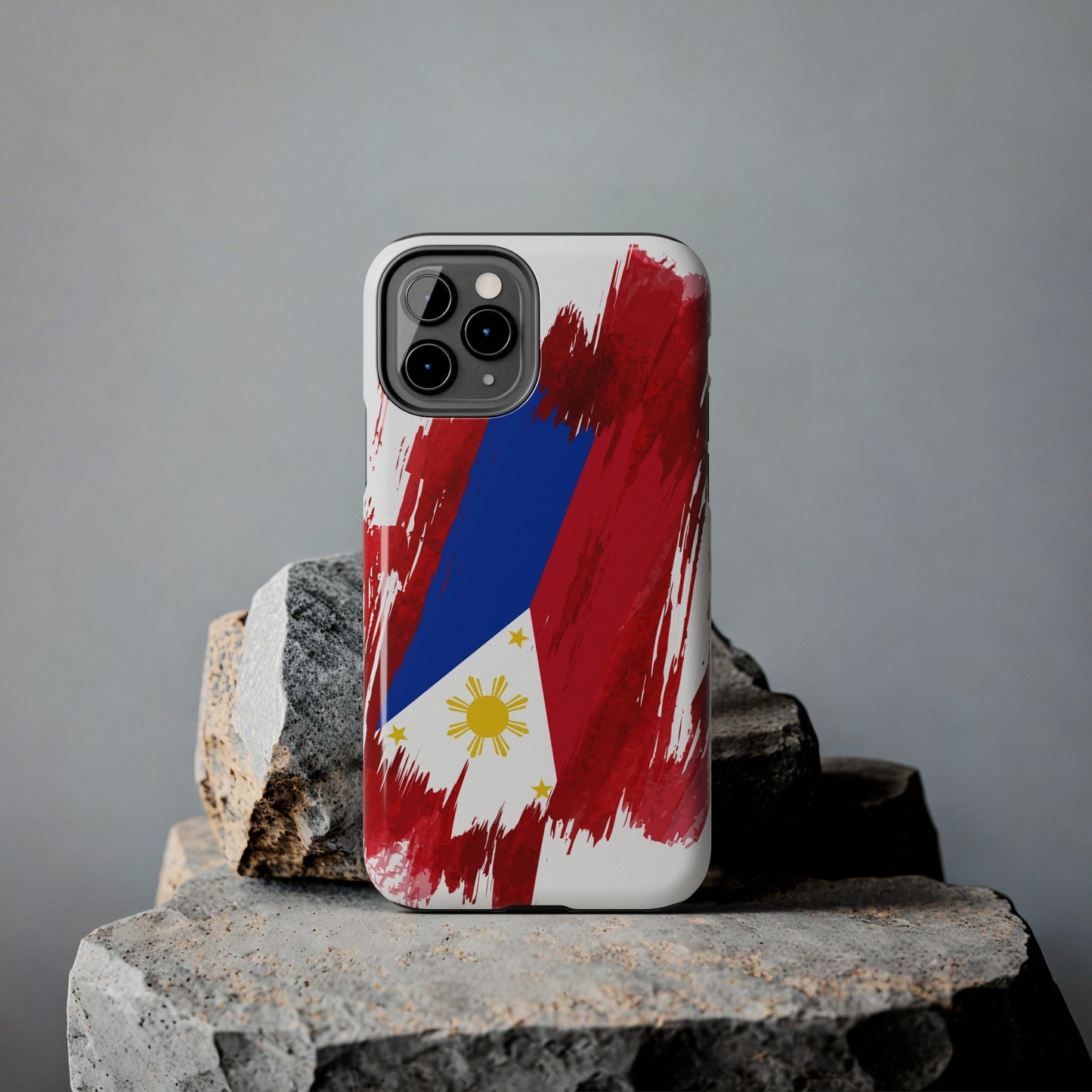 Philippines Flag iPhone Case iPhone 15 14 13 12 Mini 11 XR Xs X 8 7 SE iPhone Pro Max , Iphone cover, Iphone Tough Case