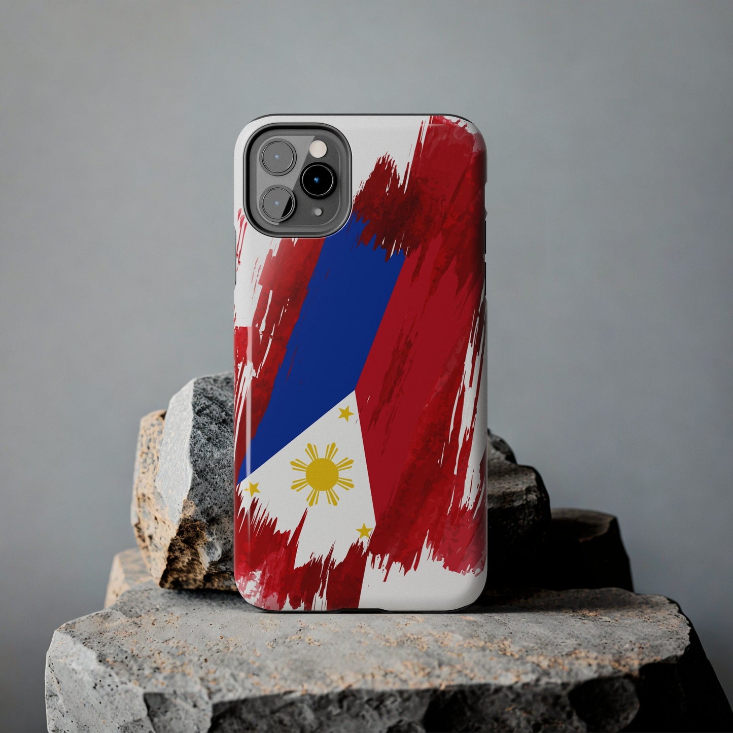 Philippines Flag iPhone Case iPhone 15 14 13 12 Mini 11 XR Xs X 8 7 SE iPhone Pro Max , Iphone cover, Iphone Tough Case