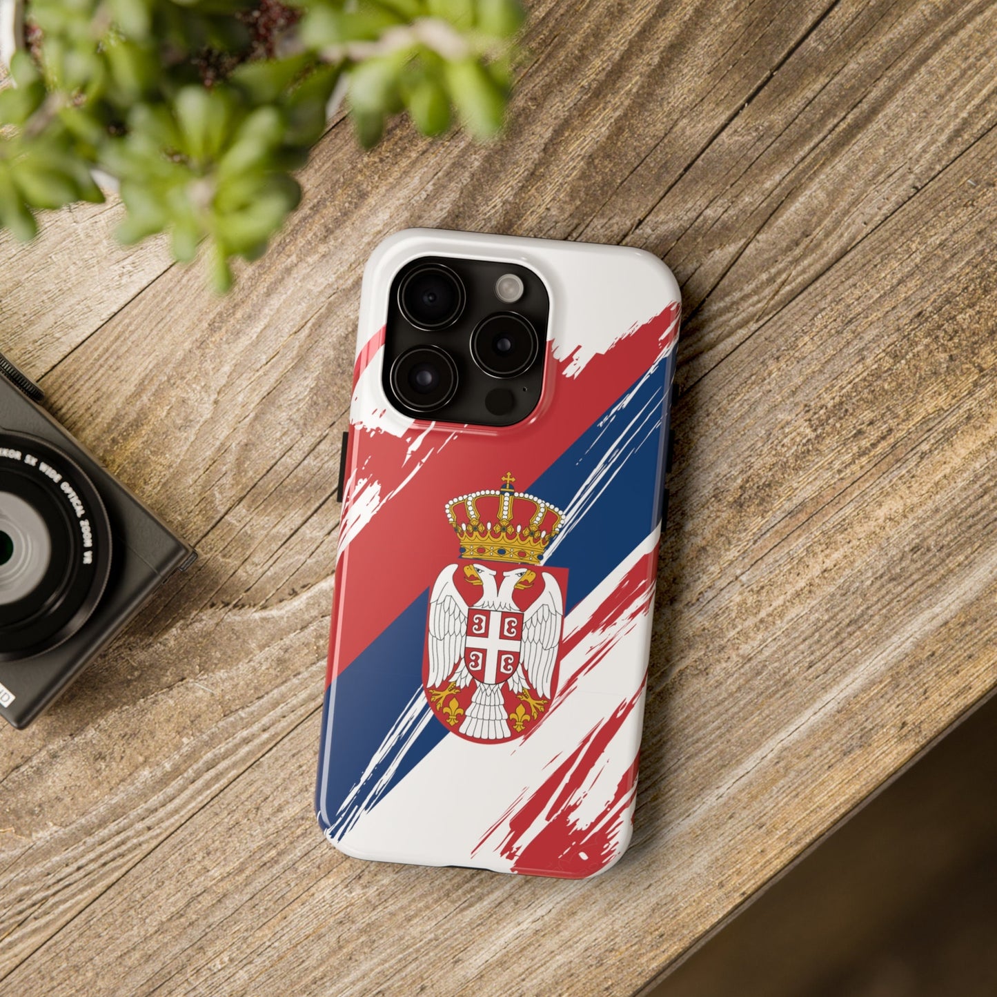 Serbia Flag iPhone Case iPhone 15 14 13 12 Mini 11 XR Xs X 8 7 SE iPhone Pro Max , Iphone cover, Iphone Tough Case