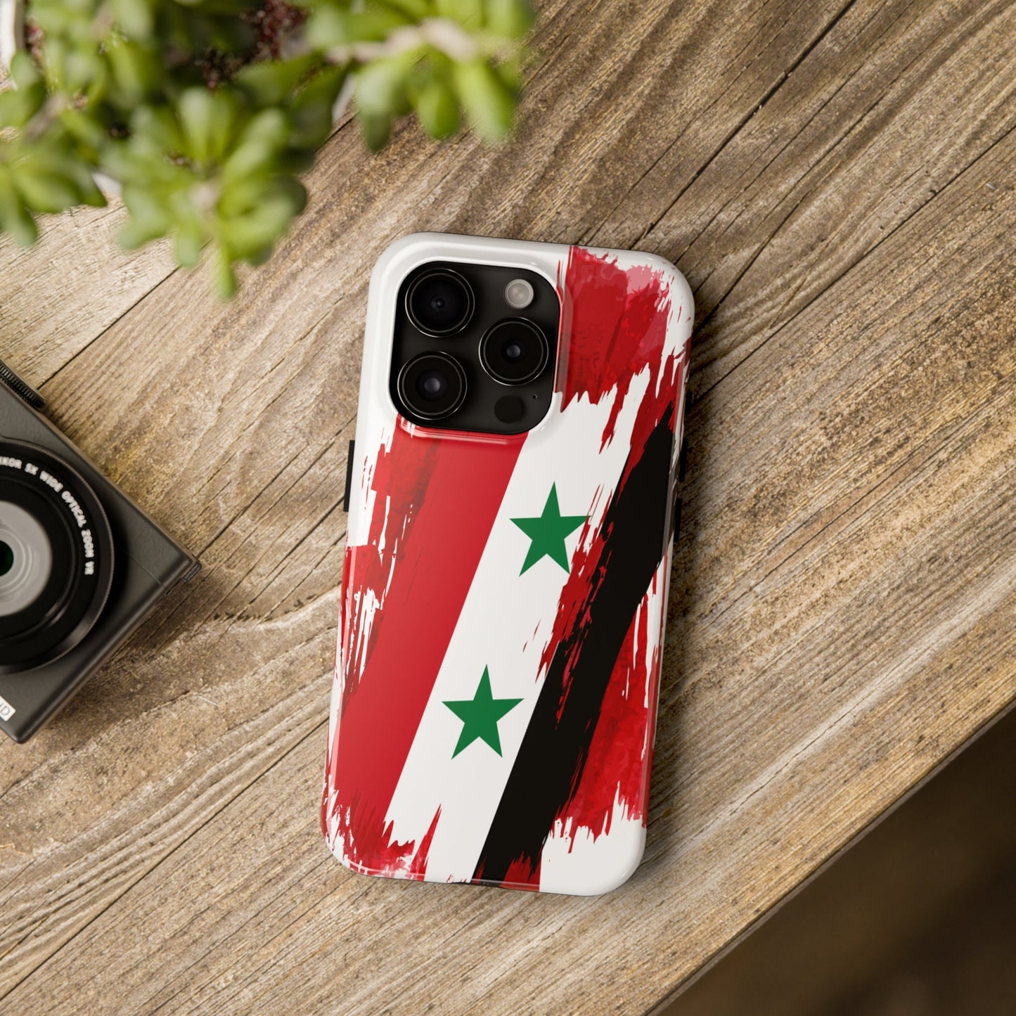 Syria Flag iPhone Case iPhone 15 14 13 12 Mini 11 XR Xs X 8 7 SE iPhone Pro Max , Iphone cover, Iphone Tough Case