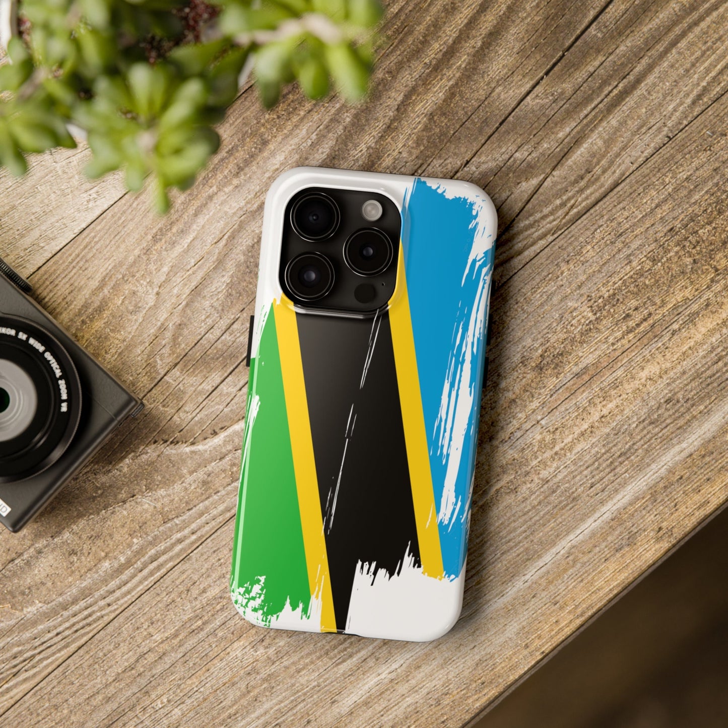 Tanzania Flag iPhone Case iPhone 15 14 13 12 Mini 11 XR Xs X 8 7 SE iPhone Pro Max , Iphone cover, Iphone Tough Case