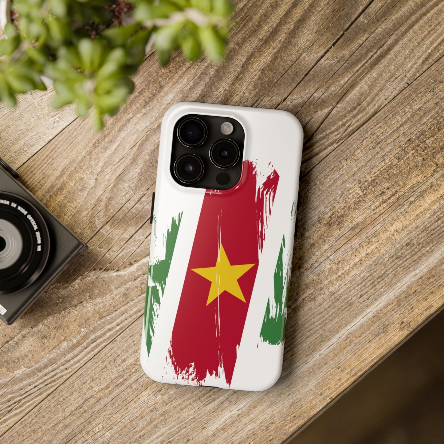 Suriname Flag iPhone Case iPhone 15 14 13 12 Mini 11 XR Xs X 8 7 SE iPhone Pro Max , Iphone cover, Iphone Tough Case