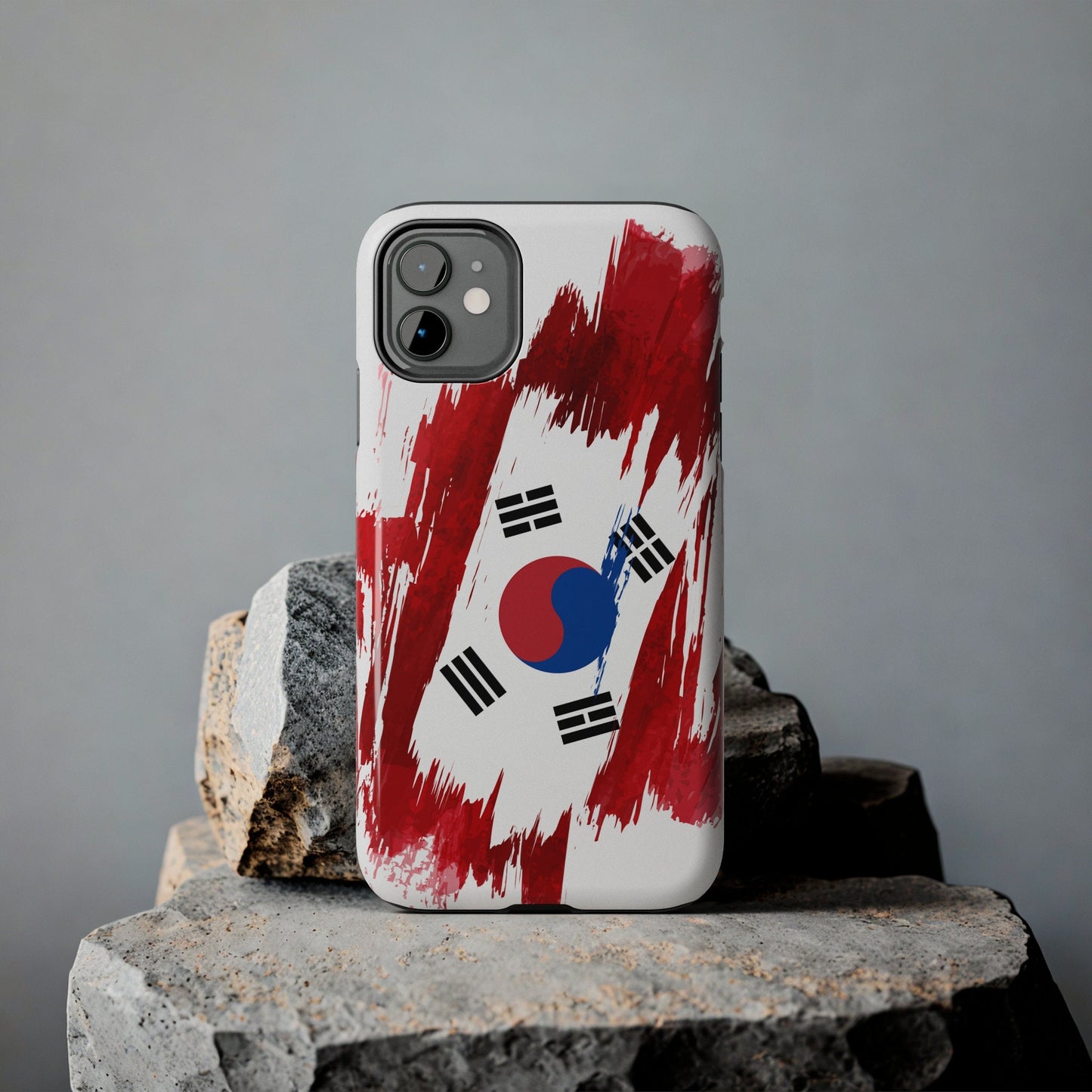 South Korea Flag iPhone Case iPhone 15 14 13 12 Mini 11 XR Xs X 8 7 SE iPhone Pro Max , Iphone cover, Iphone Tough Case