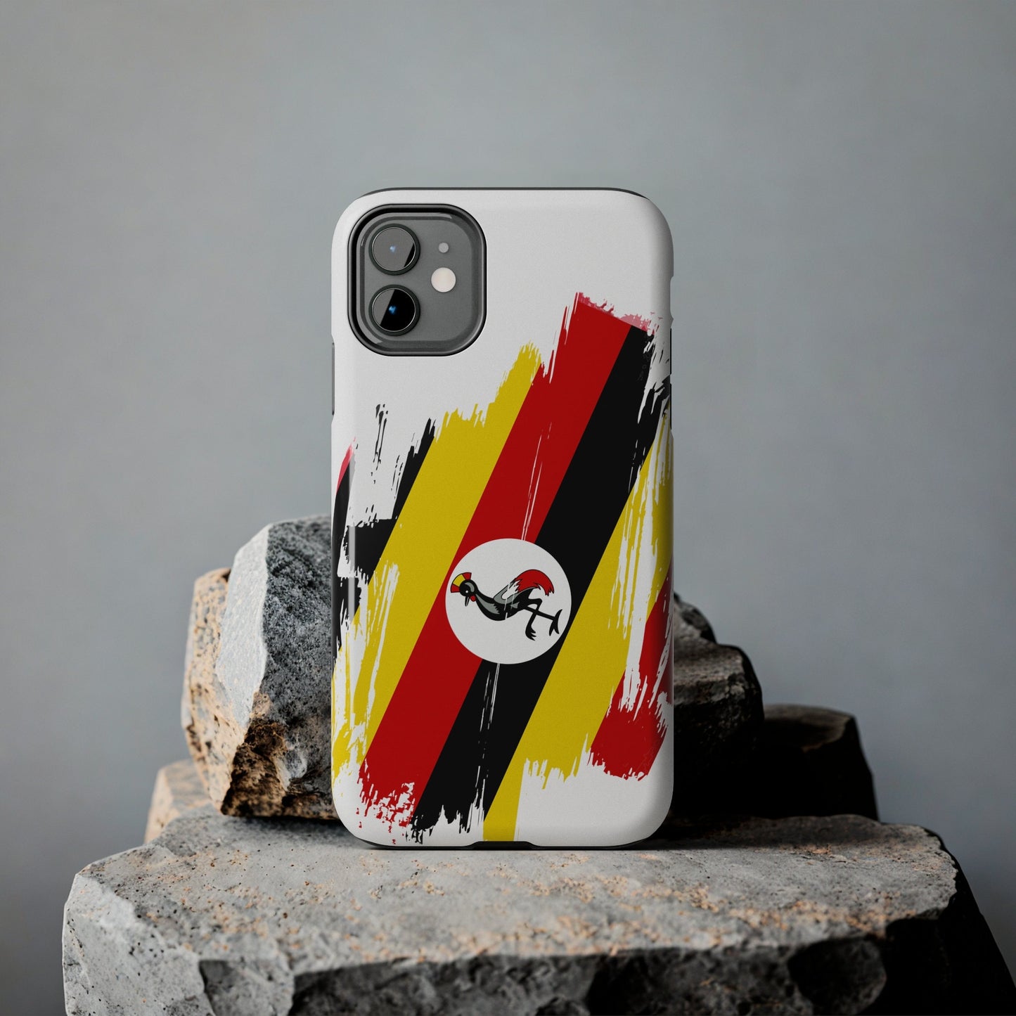 Uganda Flag iPhone Case iPhone 15 14 13 12 Mini 11 XR Xs X 8 7 SE iPhone Pro Max , Iphone cover, Iphone Tough Case