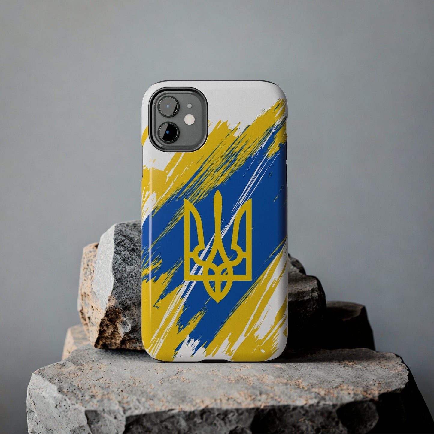 Ukraine Flag iPhone Case iPhone 15 14 13 12 Mini 11 XR Xs X 8 7 SE iPhone Pro Max , Iphone cover, Iphone Tough Case