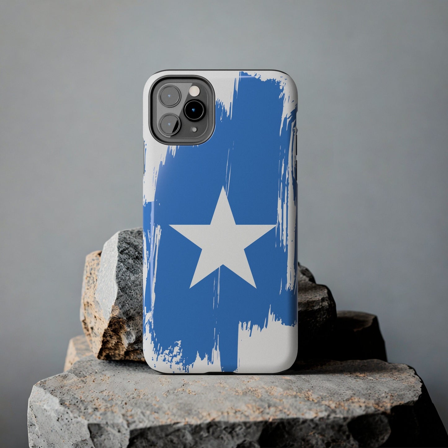 Somalia Flag iPhone Case iPhone 15 14 13 12 Mini 11 XR Xs X 8 7 SE iPhone Pro Max , Iphone cover, Iphone Tough Case