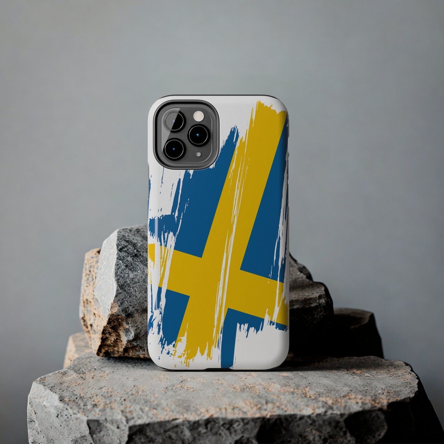 Sweden Flag iPhone Case iPhone 15 14 13 12 Mini 11 XR Xs X 8 7 SE iPhone Pro Max , Iphone cover, Iphone Tough Case