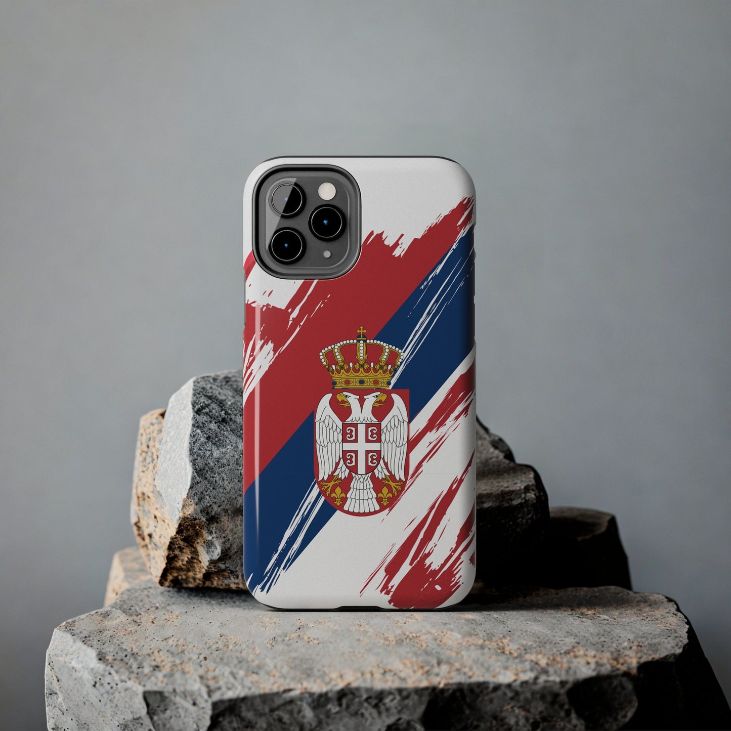 Serbia Flag iPhone Case iPhone 15 14 13 12 Mini 11 XR Xs X 8 7 SE iPhone Pro Max , Iphone cover, Iphone Tough Case