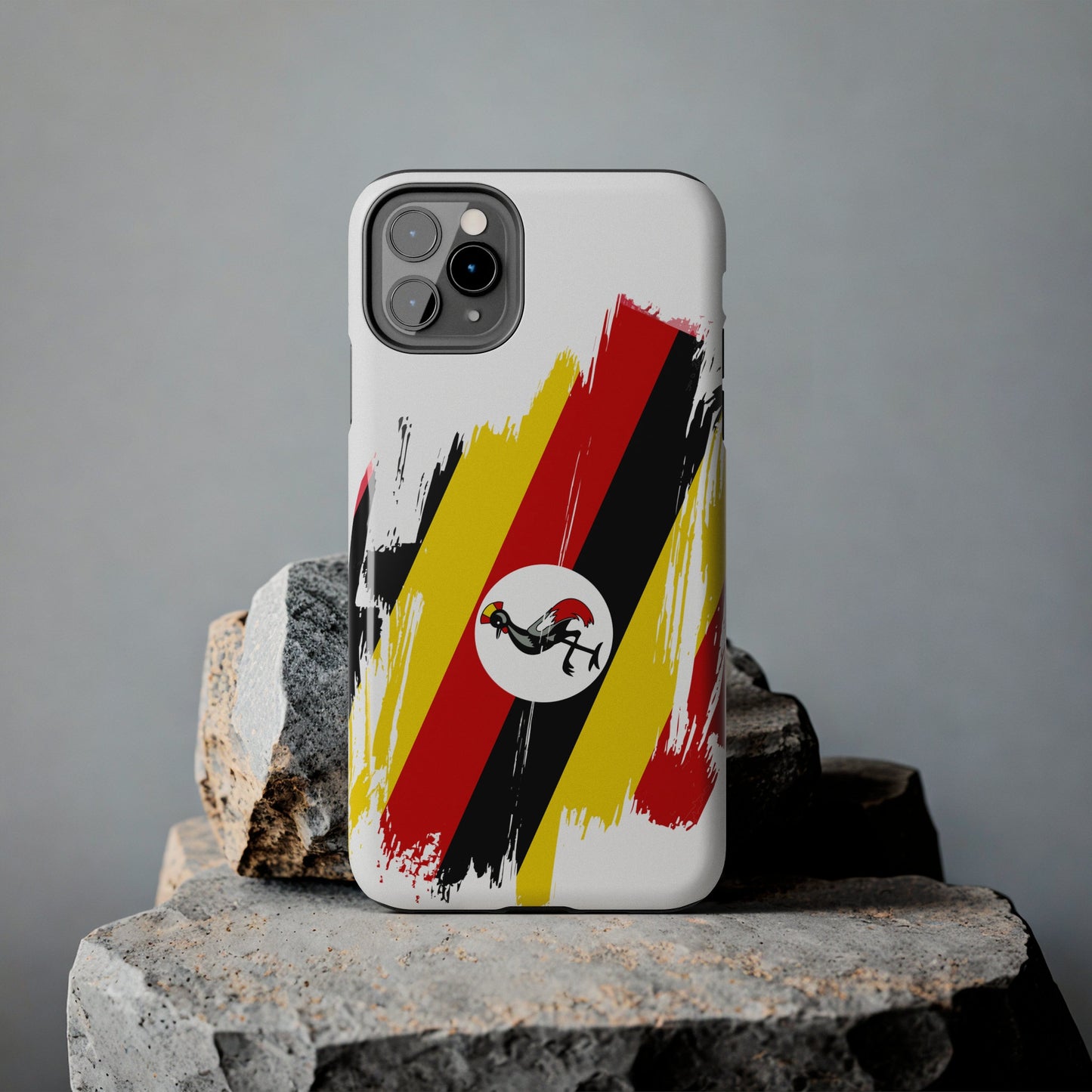 Uganda Flag iPhone Case iPhone 15 14 13 12 Mini 11 XR Xs X 8 7 SE iPhone Pro Max , Iphone cover, Iphone Tough Case