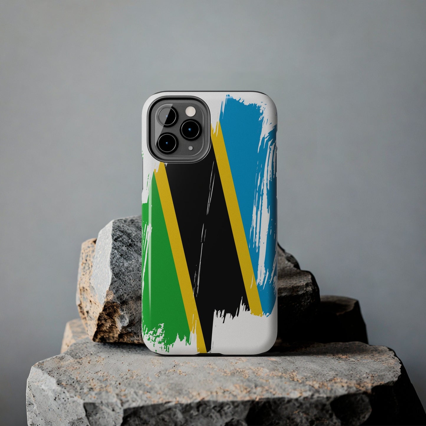 Tanzania Flag iPhone Case iPhone 15 14 13 12 Mini 11 XR Xs X 8 7 SE iPhone Pro Max , Iphone cover, Iphone Tough Case