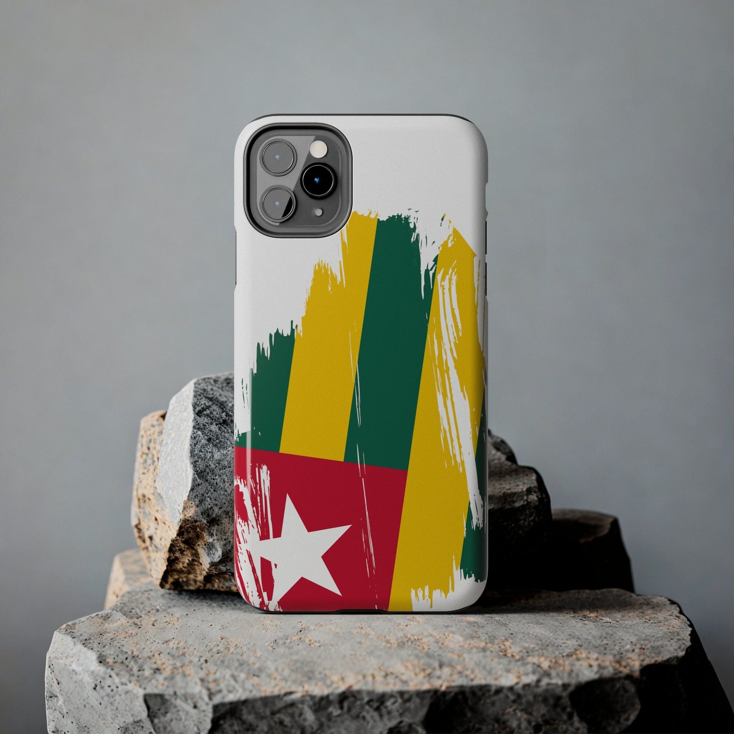 Togo Flag iPhone Case iPhone 15 14 13 12 Mini 11 XR Xs X 8 7 SE iPhone Pro Max , Iphone cover, Iphone Tough Case