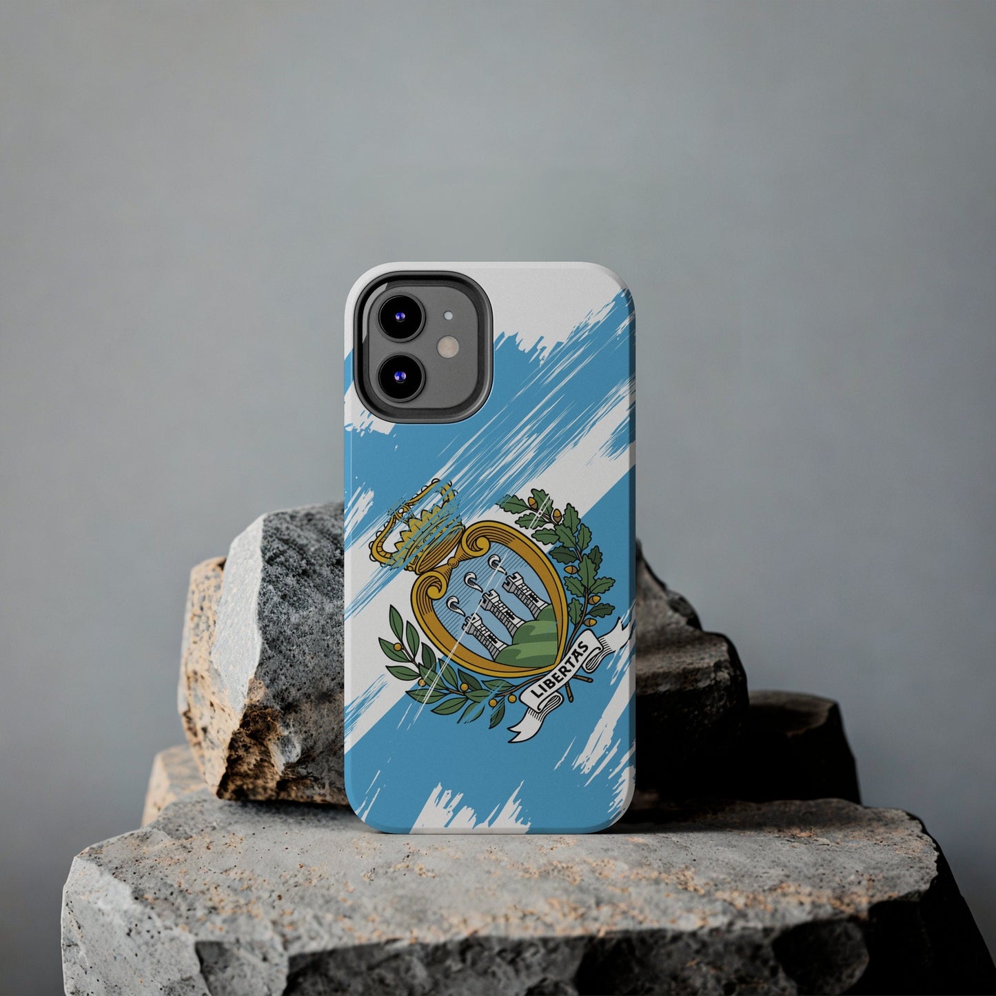 San Marino Flag iPhone Case iPhone 15 14 13 12 Mini 11 XR Xs X 8 7 SE iPhone Pro Max , Iphone cover, Iphone Tough Case