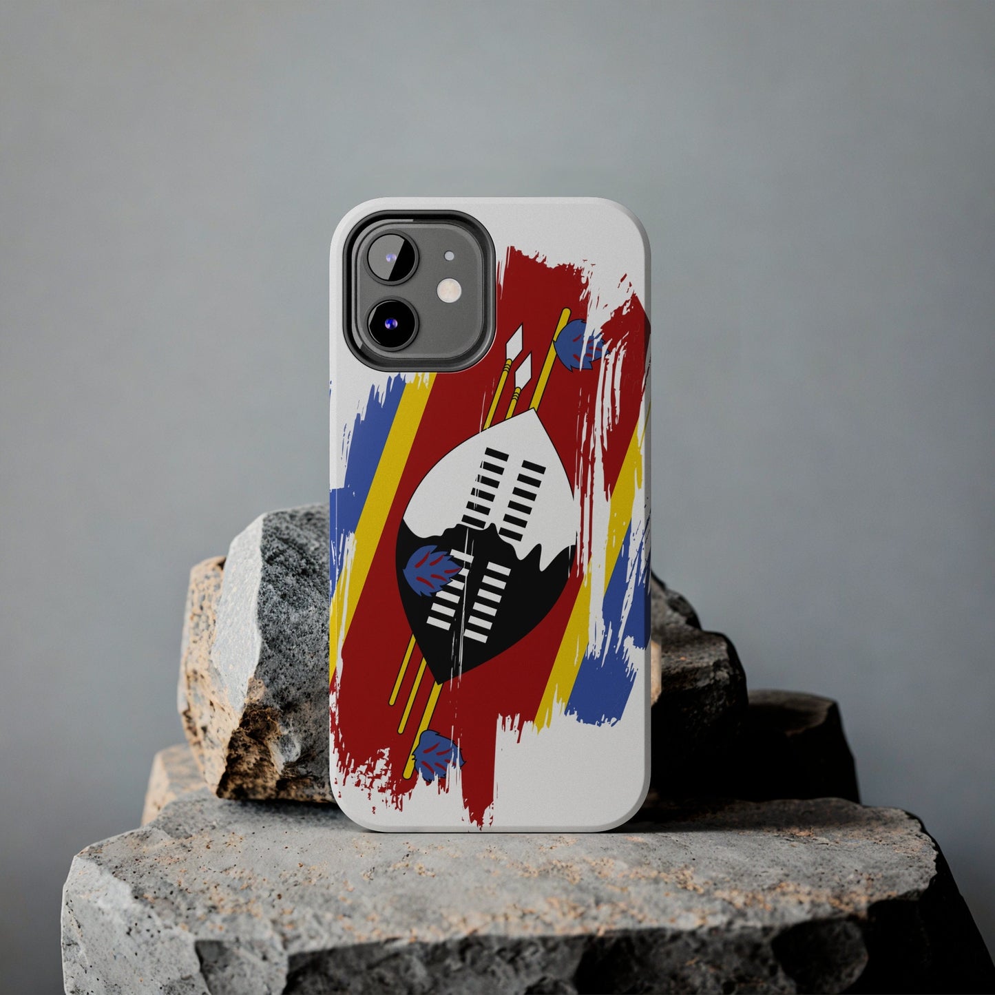 Eswatini  Flag iPhone Case iPhone 15 14 13 12 Mini 11 XR Xs X 8 7 SE iPhone Pro Max , Iphone cover, Iphone Tough Case