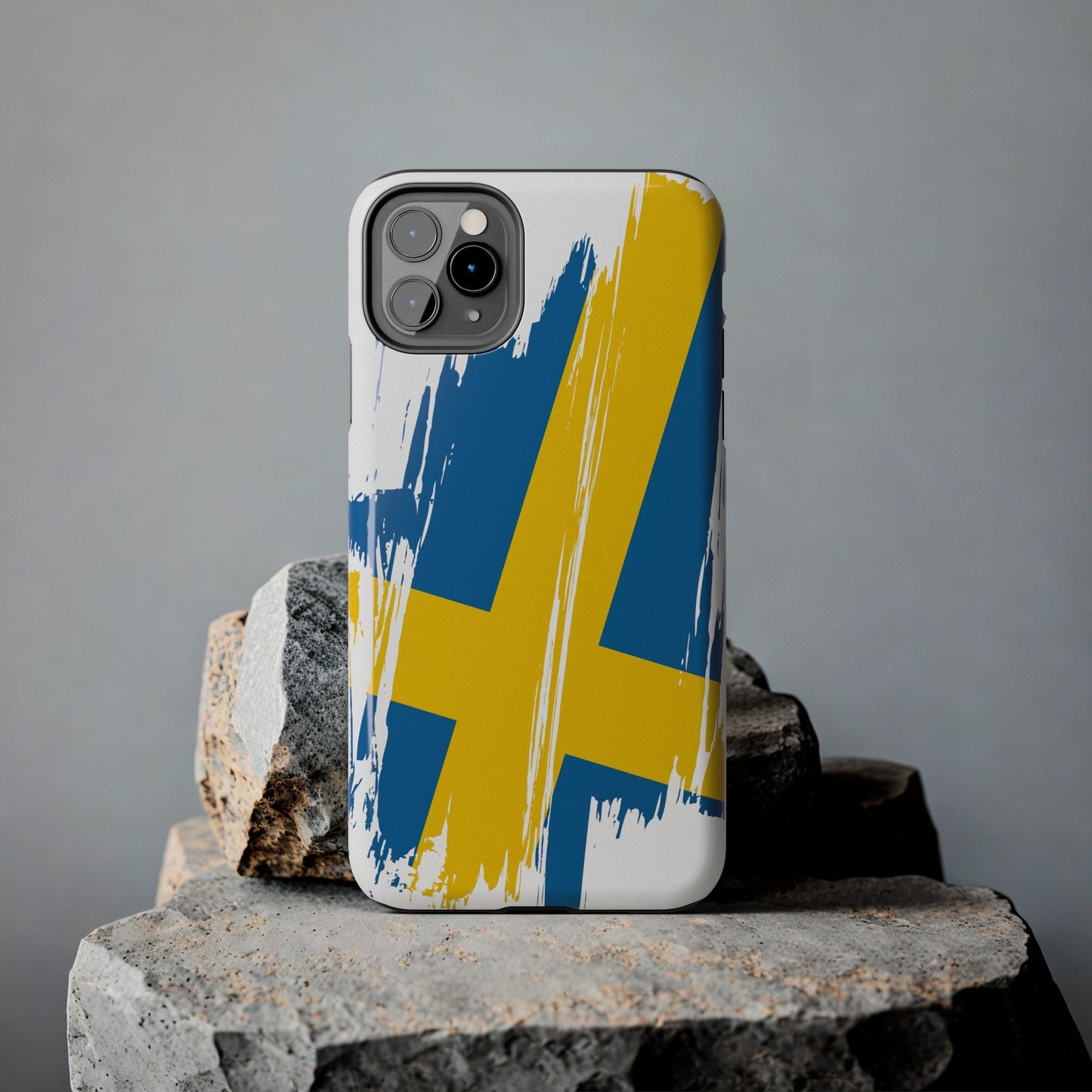 Sweden Flag iPhone Case iPhone 15 14 13 12 Mini 11 XR Xs X 8 7 SE iPhone Pro Max , Iphone cover, Iphone Tough Case