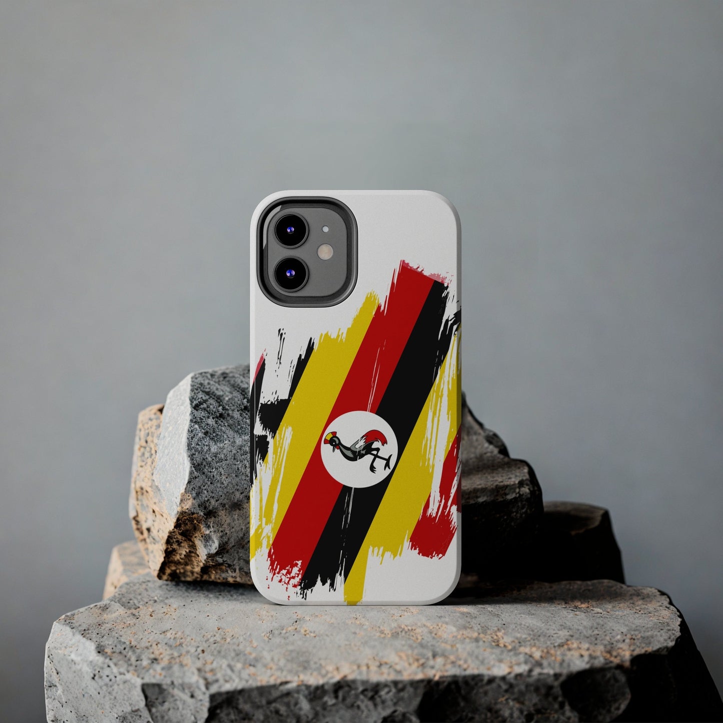 Uganda Flag iPhone Case iPhone 15 14 13 12 Mini 11 XR Xs X 8 7 SE iPhone Pro Max , Iphone cover, Iphone Tough Case