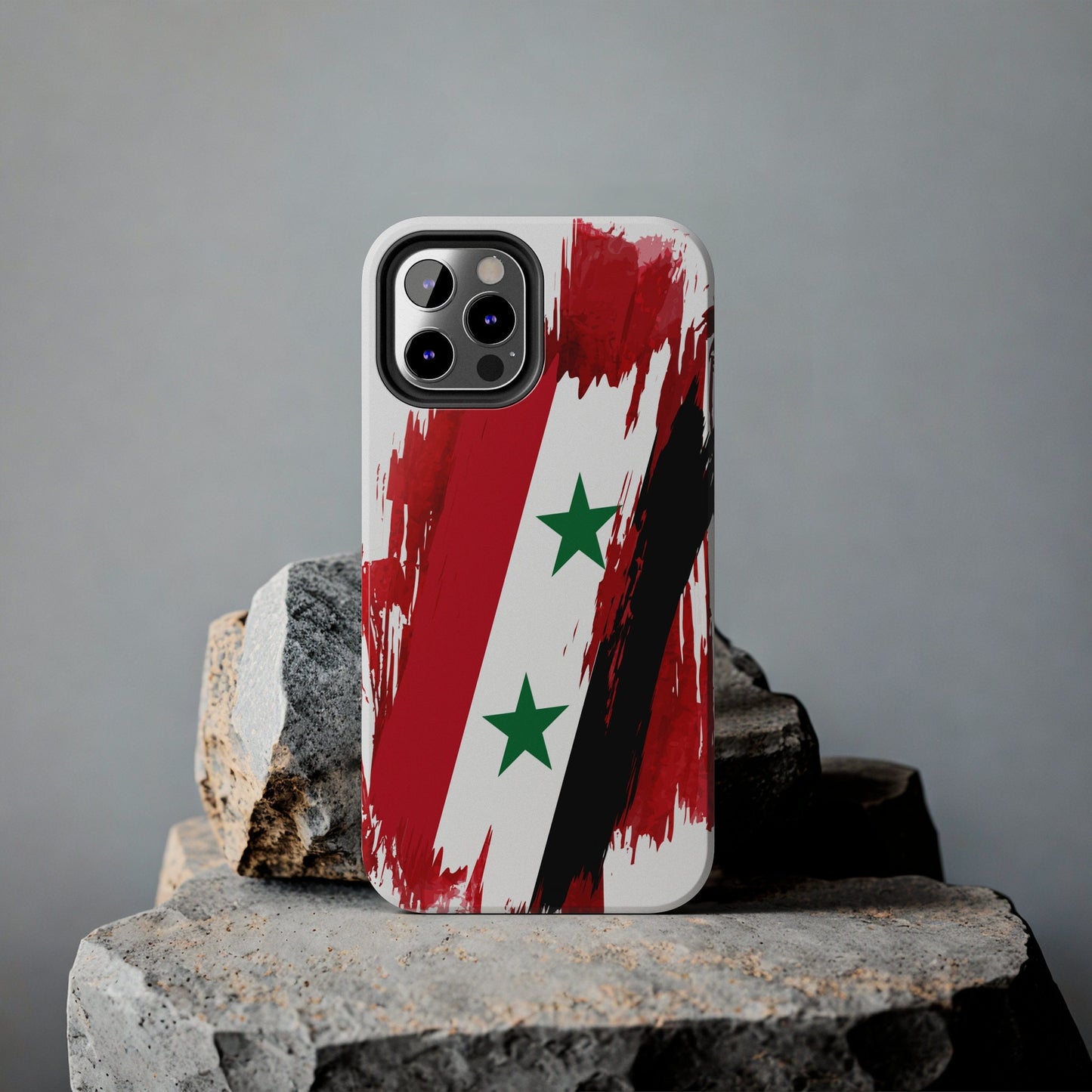 Syria Flag iPhone Case iPhone 15 14 13 12 Mini 11 XR Xs X 8 7 SE iPhone Pro Max , Iphone cover, Iphone Tough Case