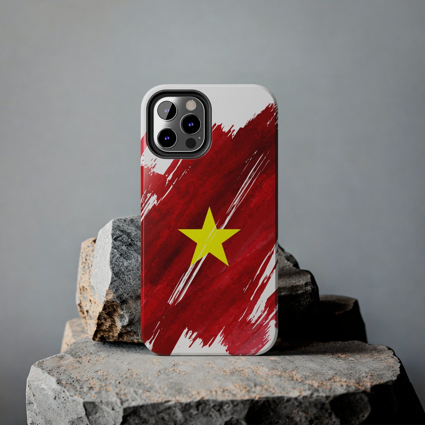 Vietnam Flag iPhone Case iPhone 15 14 13 12 Mini 11 XR Xs X 8 7 SE iPhone Pro Max , Iphone cover, Iphone Tough Case